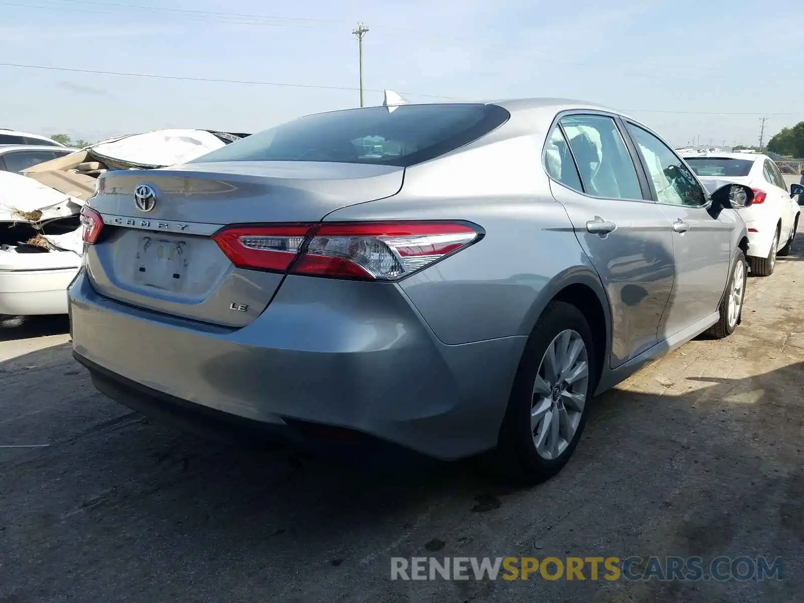 4 Photograph of a damaged car 4T1B11HKXKU227852 TOYOTA CAMRY 2019