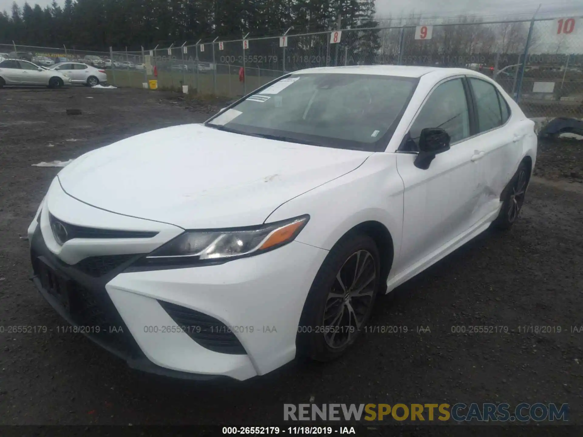 2 Photograph of a damaged car 4T1B11HKXKU228094 TOYOTA CAMRY 2019