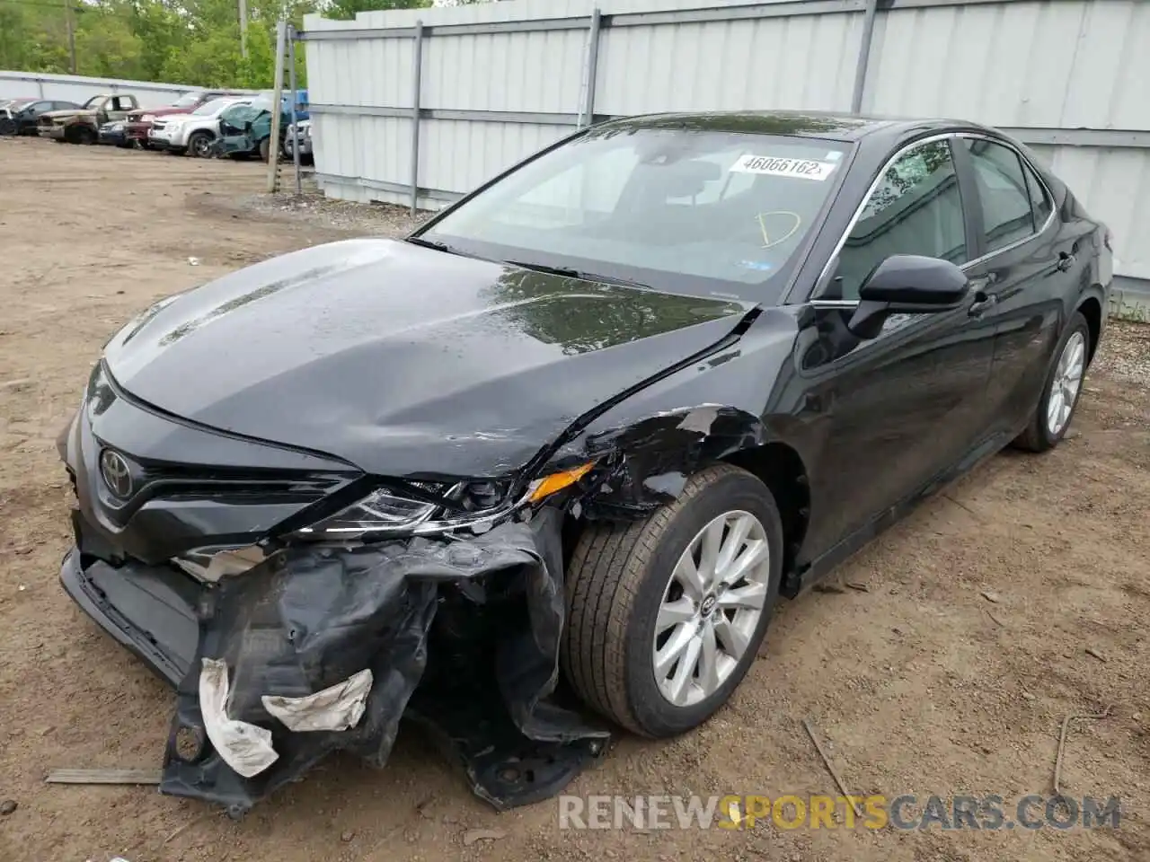 2 Photograph of a damaged car 4T1B11HKXKU229004 TOYOTA CAMRY 2019