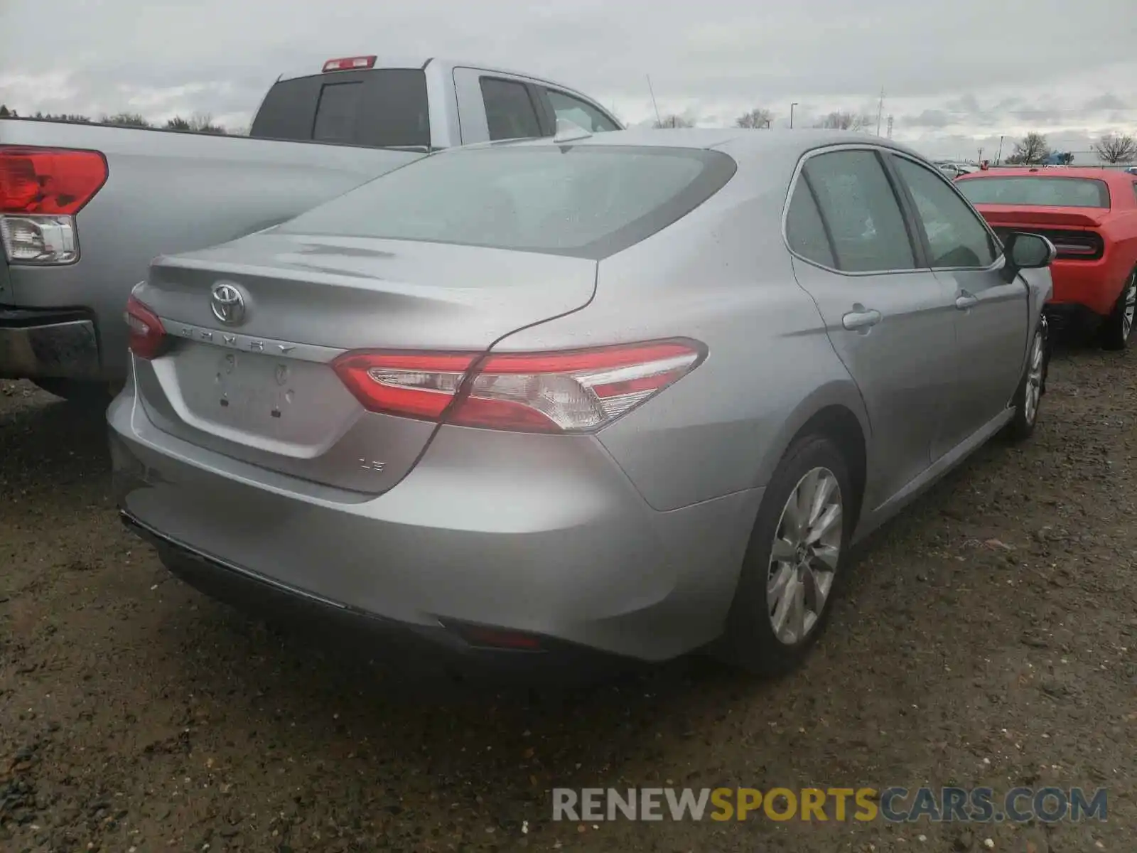 4 Photograph of a damaged car 4T1B11HKXKU229908 TOYOTA CAMRY 2019