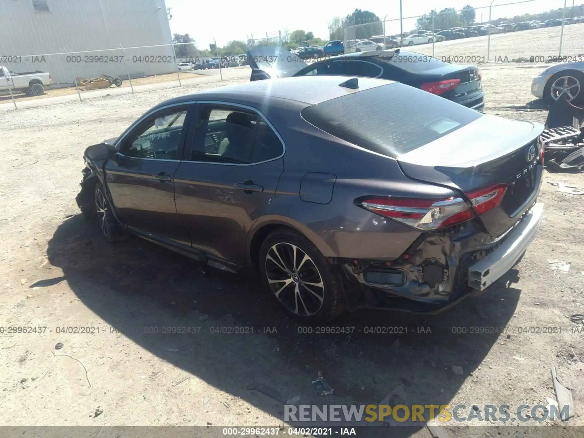 3 Photograph of a damaged car 4T1B11HKXKU230878 TOYOTA CAMRY 2019