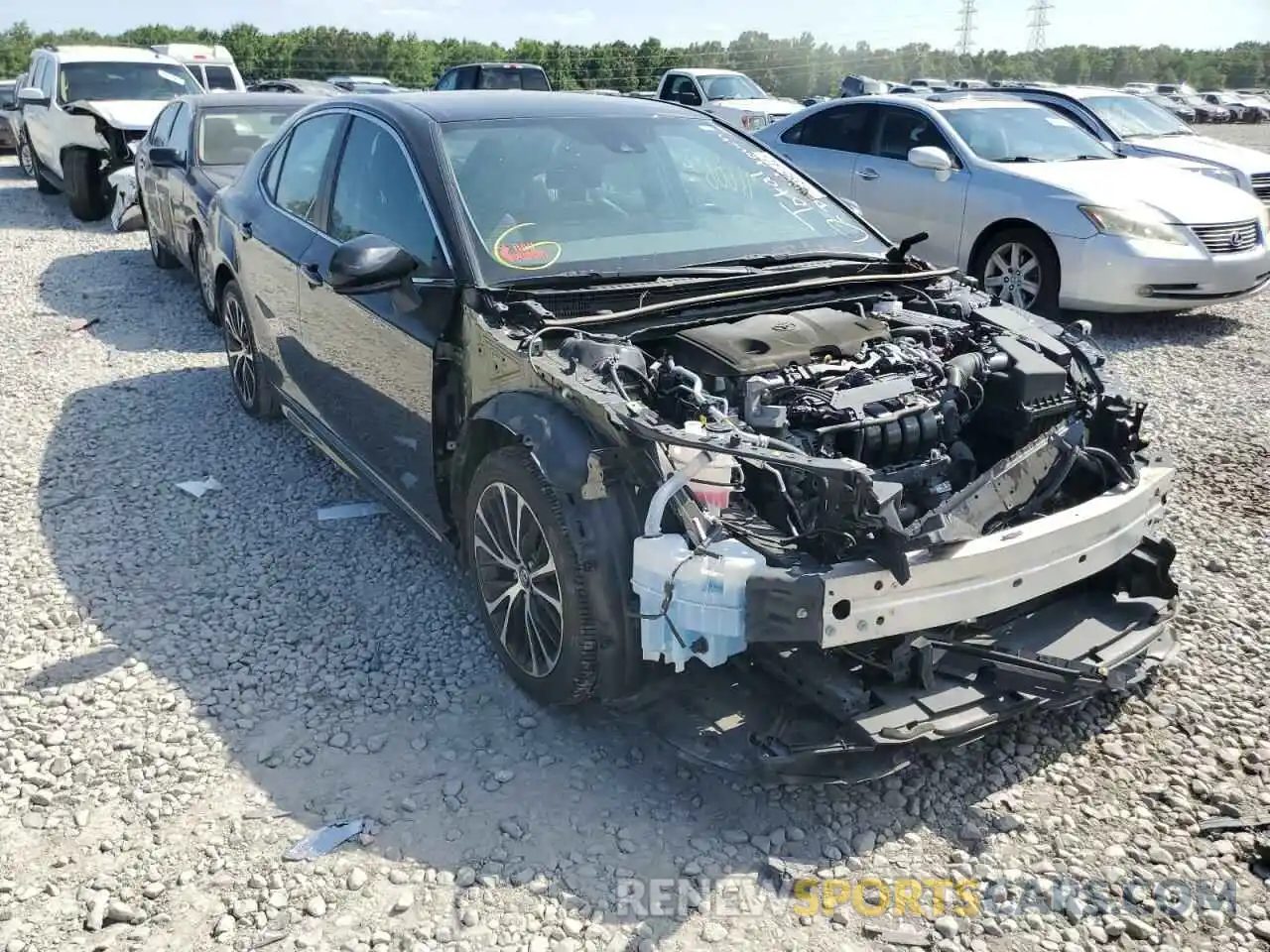 1 Photograph of a damaged car 4T1B11HKXKU230881 TOYOTA CAMRY 2019