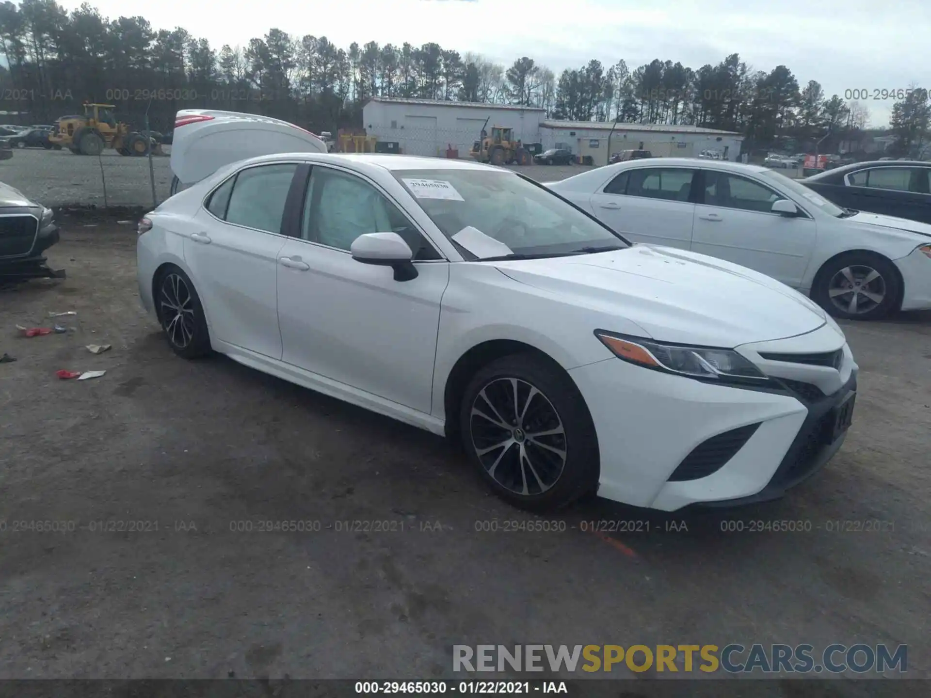 1 Photograph of a damaged car 4T1B11HKXKU231397 TOYOTA CAMRY 2019