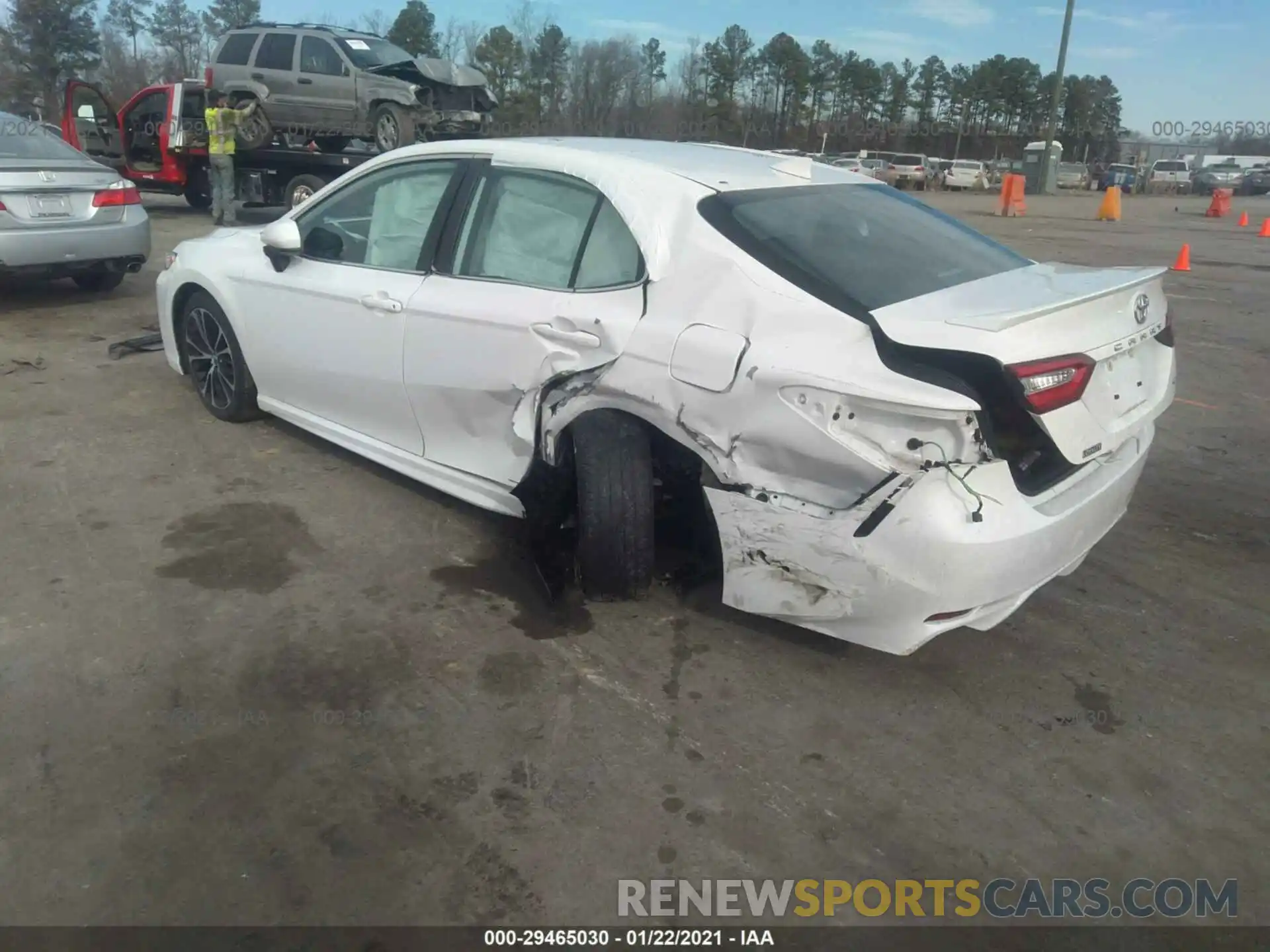 3 Photograph of a damaged car 4T1B11HKXKU231397 TOYOTA CAMRY 2019