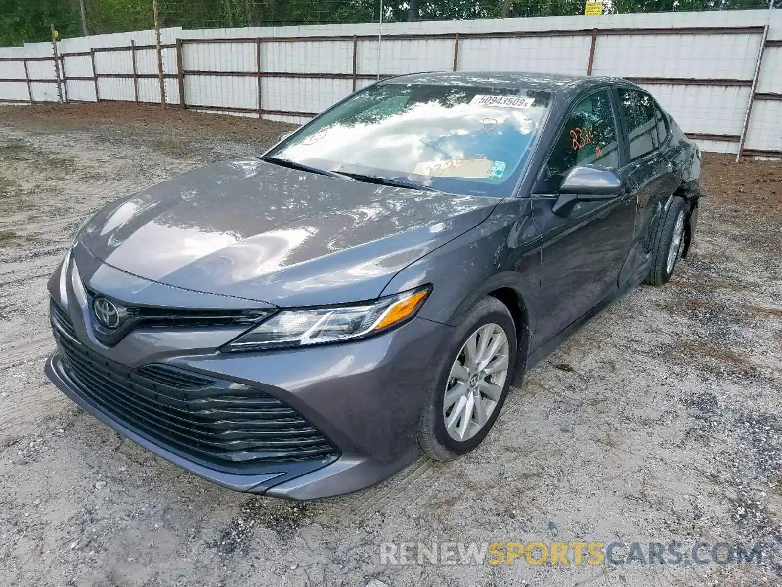 2 Photograph of a damaged car 4T1B11HKXKU232923 TOYOTA CAMRY 2019