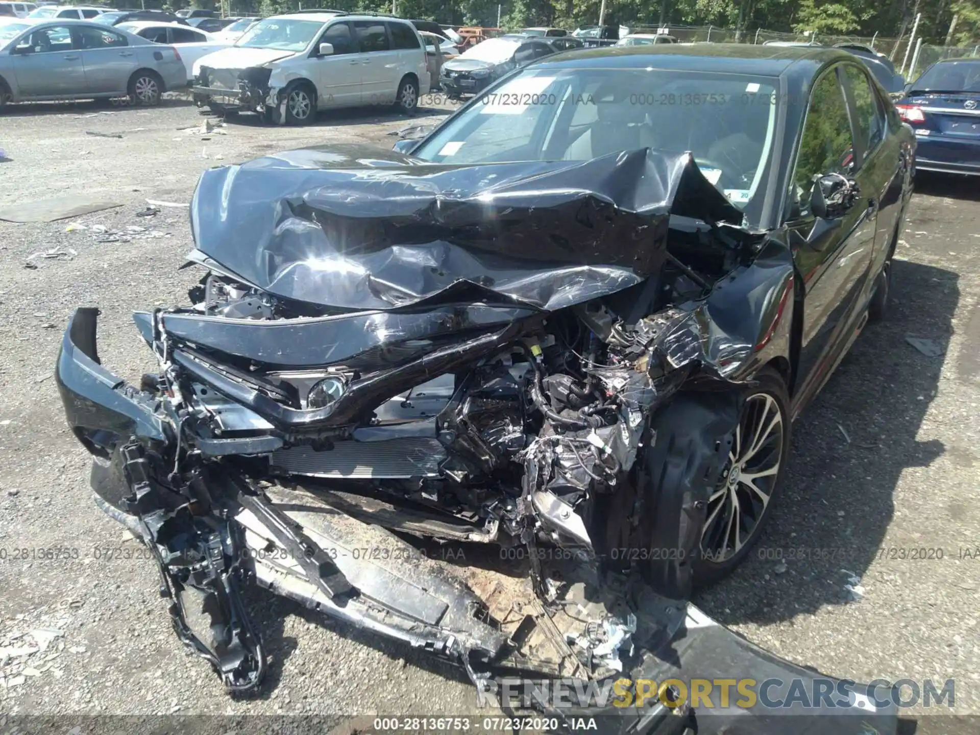 6 Фотография поврежденного автомобиля 4T1B11HKXKU234106 TOYOTA CAMRY 2019