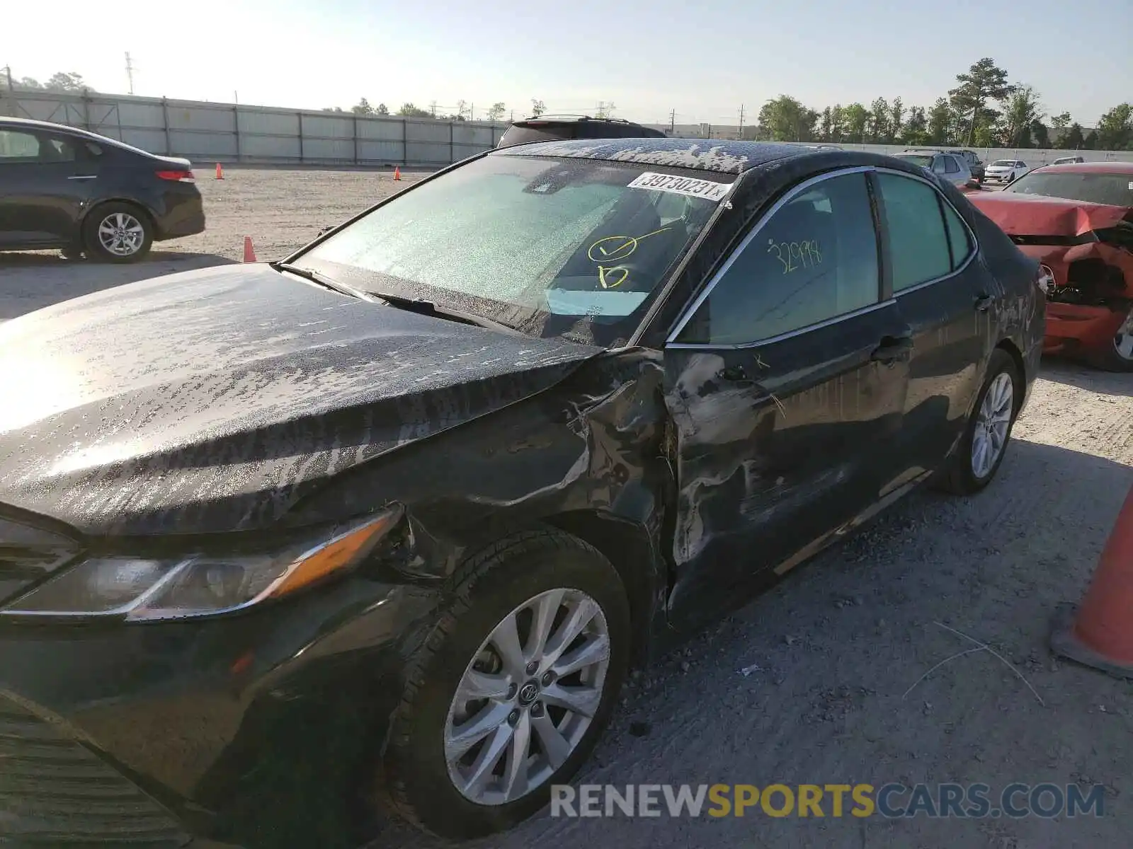 9 Photograph of a damaged car 4T1B11HKXKU235403 TOYOTA CAMRY 2019