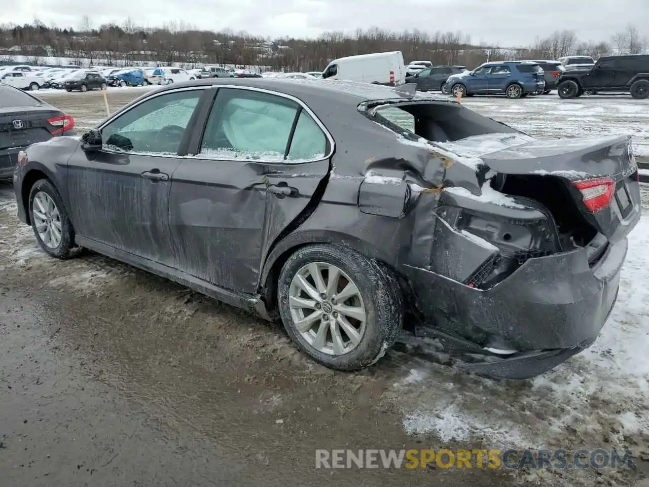 2 Photograph of a damaged car 4T1B11HKXKU235417 TOYOTA CAMRY 2019