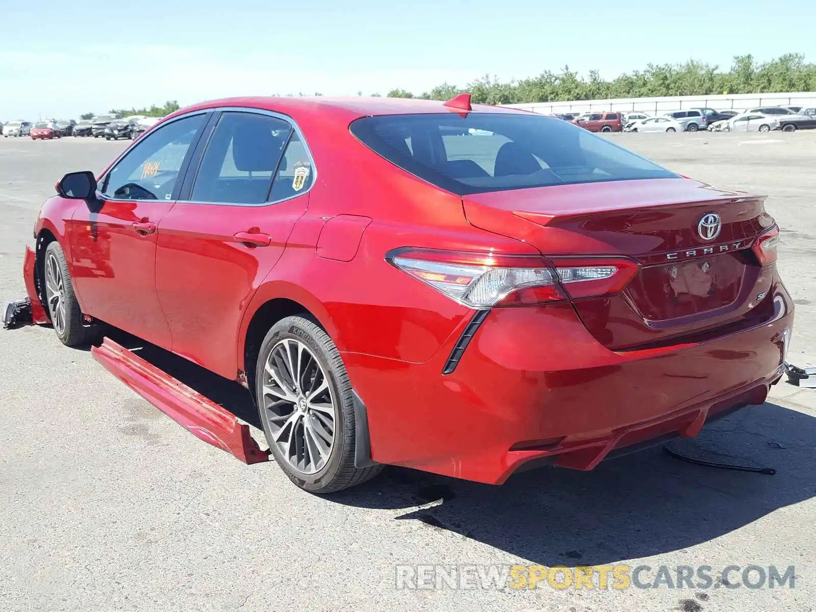 3 Photograph of a damaged car 4T1B11HKXKU235501 TOYOTA CAMRY 2019