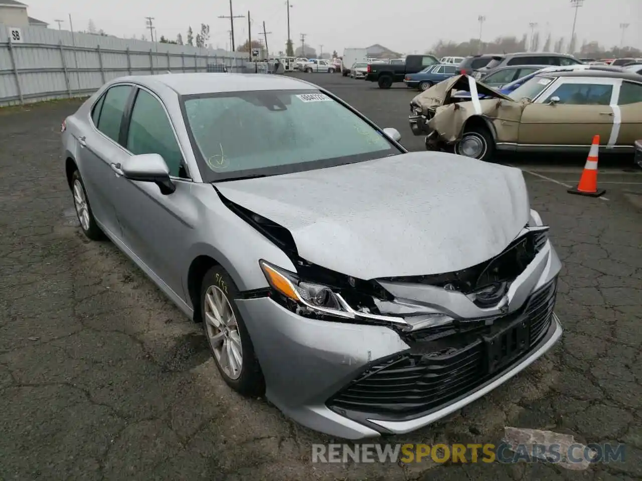 1 Photograph of a damaged car 4T1B11HKXKU236003 TOYOTA CAMRY 2019