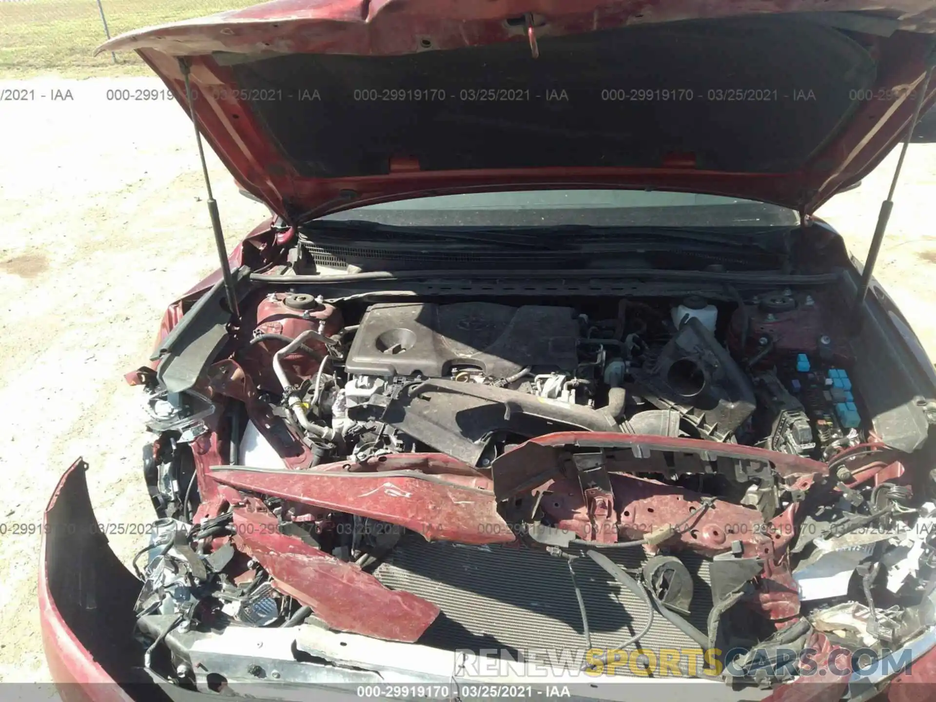 10 Photograph of a damaged car 4T1B11HKXKU236177 TOYOTA CAMRY 2019