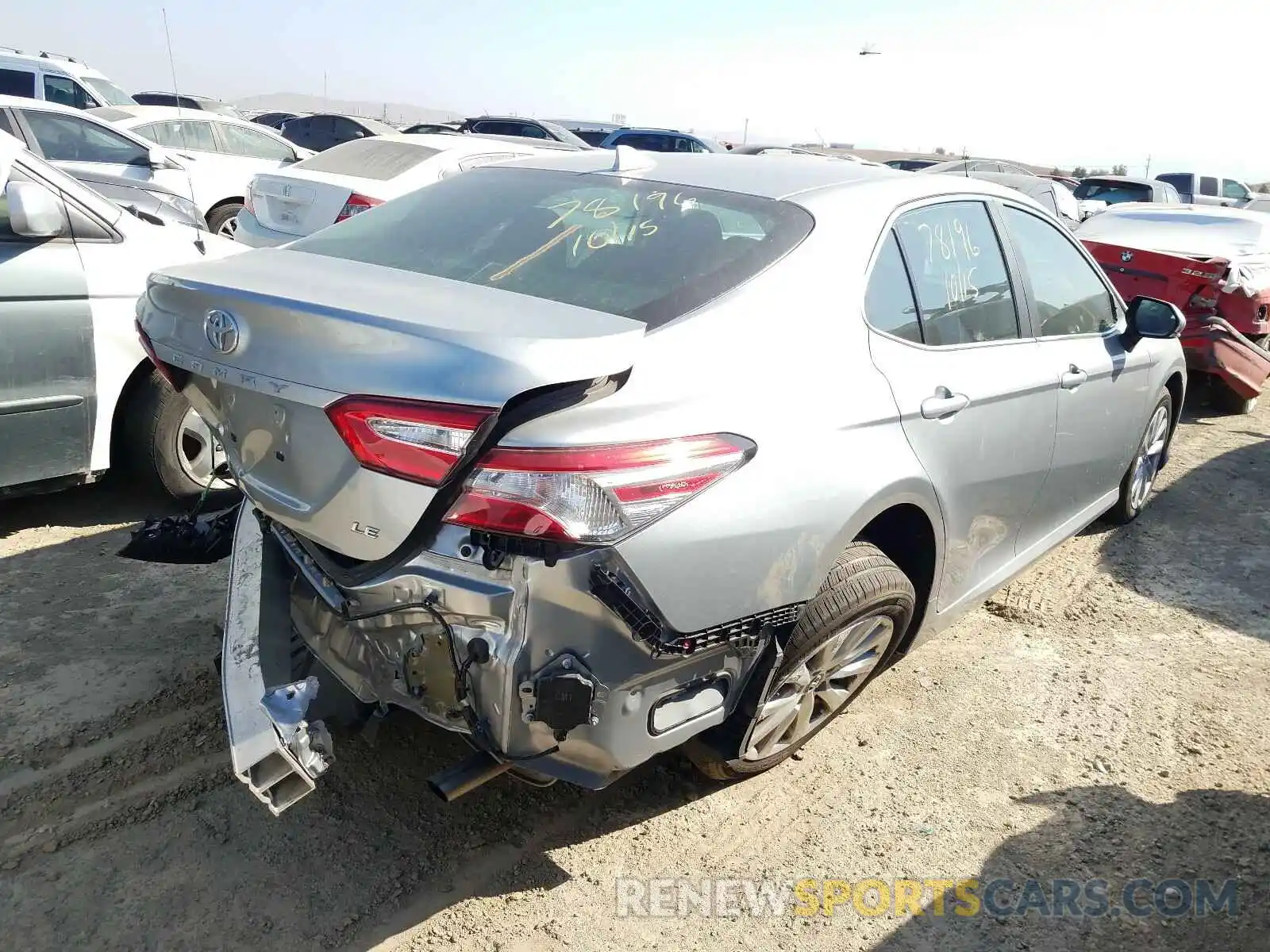 3 Фотография поврежденного автомобиля 4T1B11HKXKU236759 TOYOTA CAMRY 2019