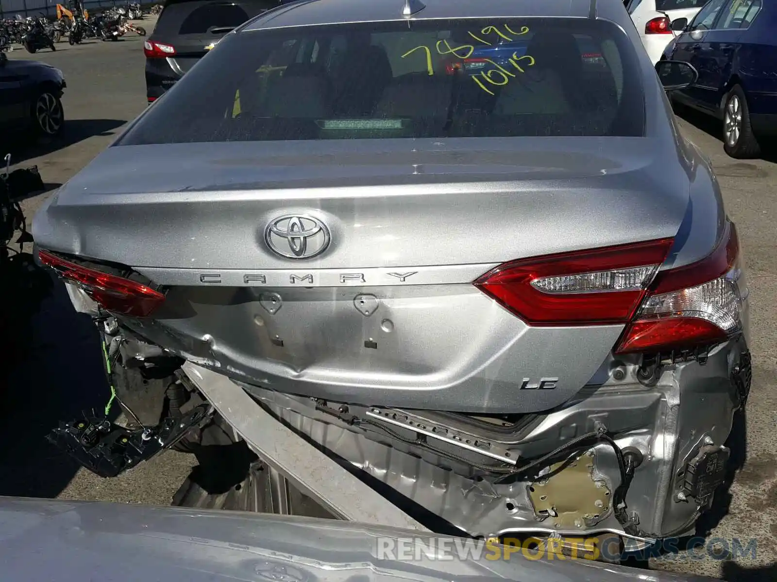 9 Photograph of a damaged car 4T1B11HKXKU236759 TOYOTA CAMRY 2019