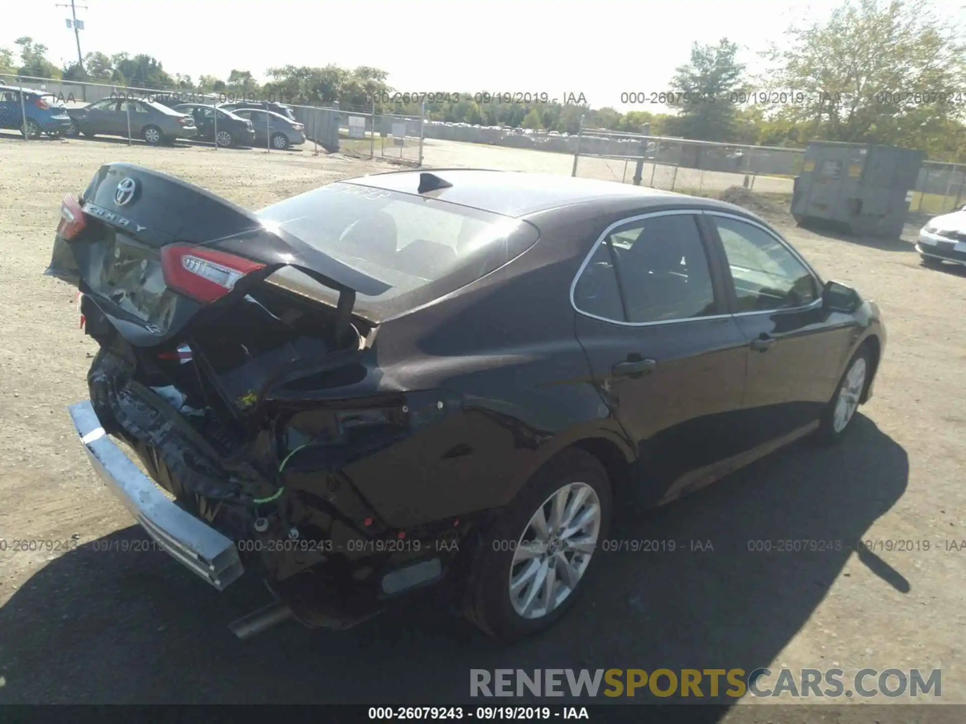 4 Photograph of a damaged car 4T1B11HKXKU237023 TOYOTA CAMRY 2019