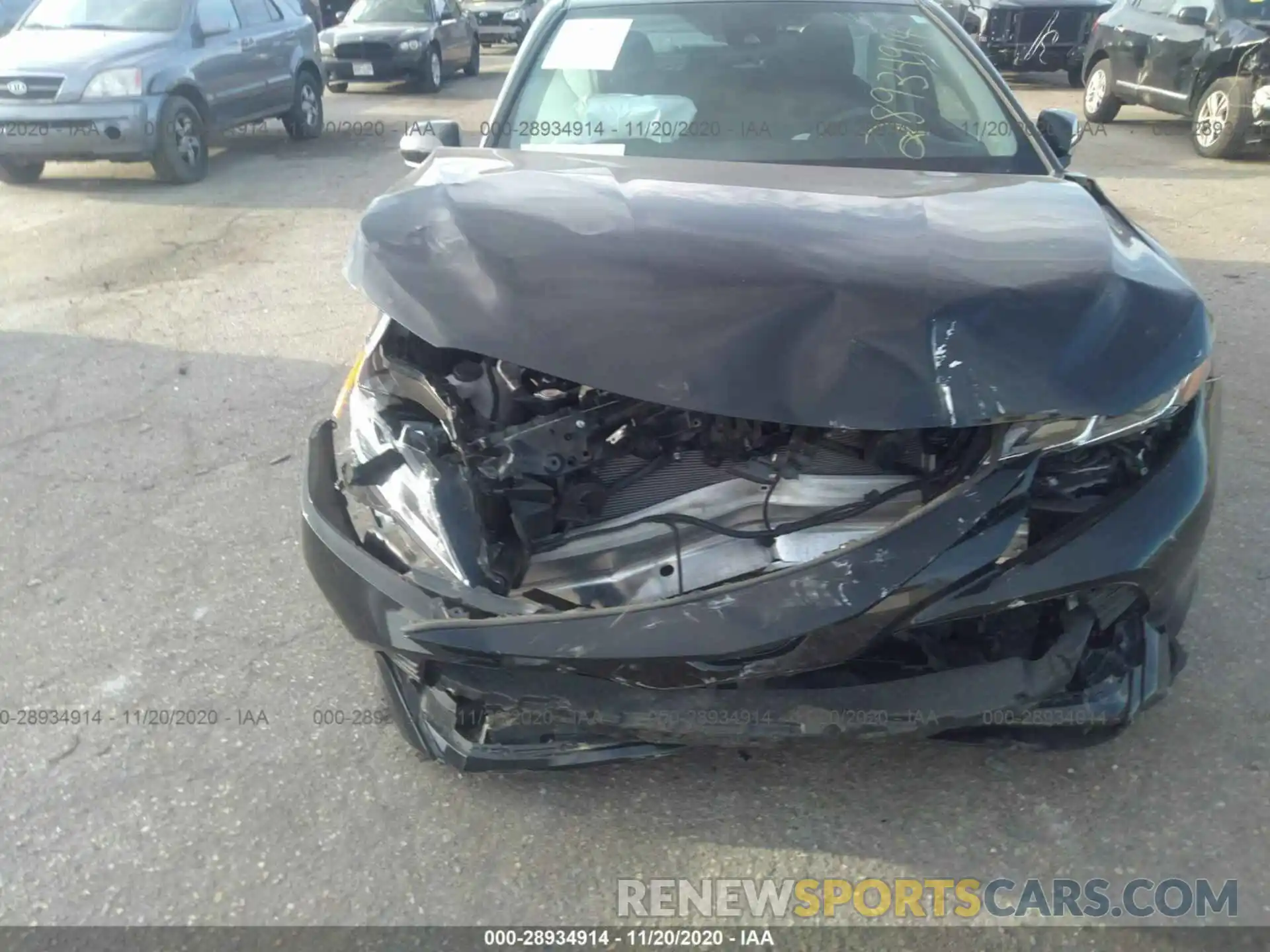 6 Photograph of a damaged car 4T1B11HKXKU237328 TOYOTA CAMRY 2019