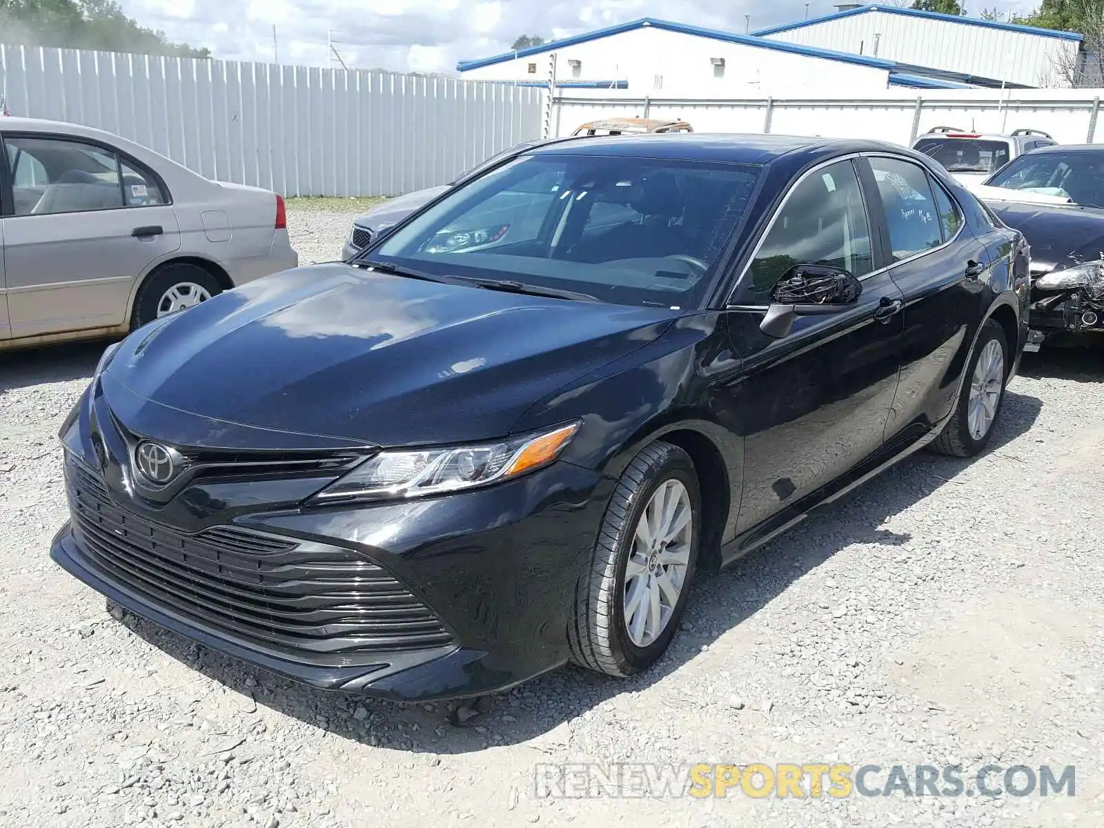 2 Photograph of a damaged car 4T1B11HKXKU238186 TOYOTA CAMRY 2019