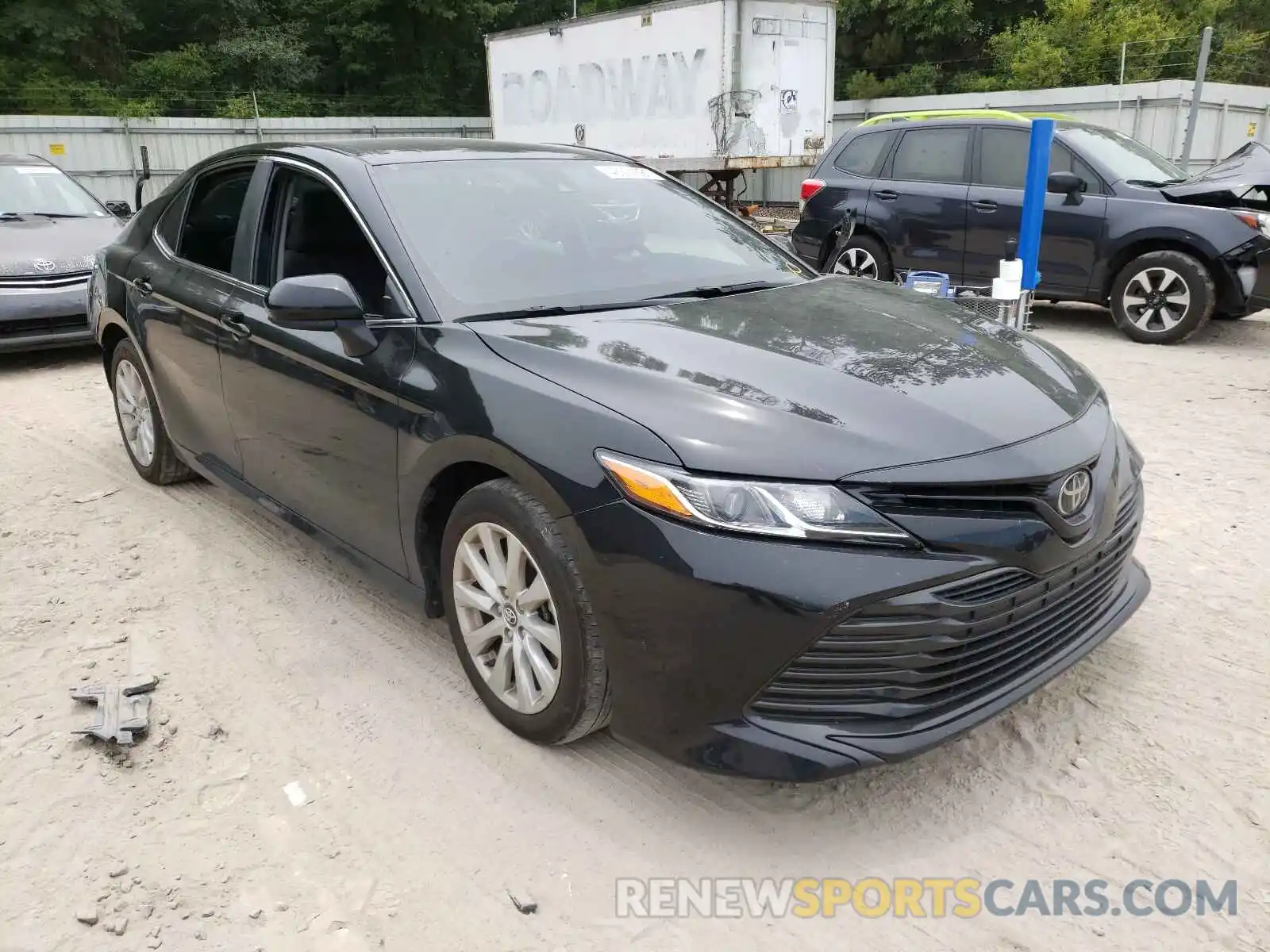 1 Photograph of a damaged car 4T1B11HKXKU238687 TOYOTA CAMRY 2019