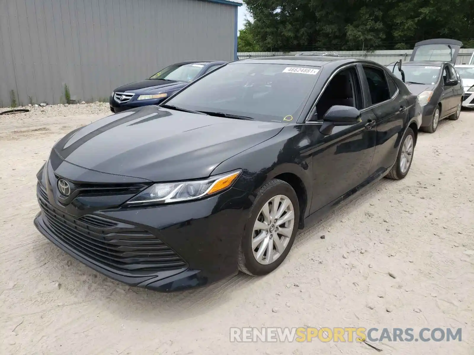 2 Photograph of a damaged car 4T1B11HKXKU238687 TOYOTA CAMRY 2019