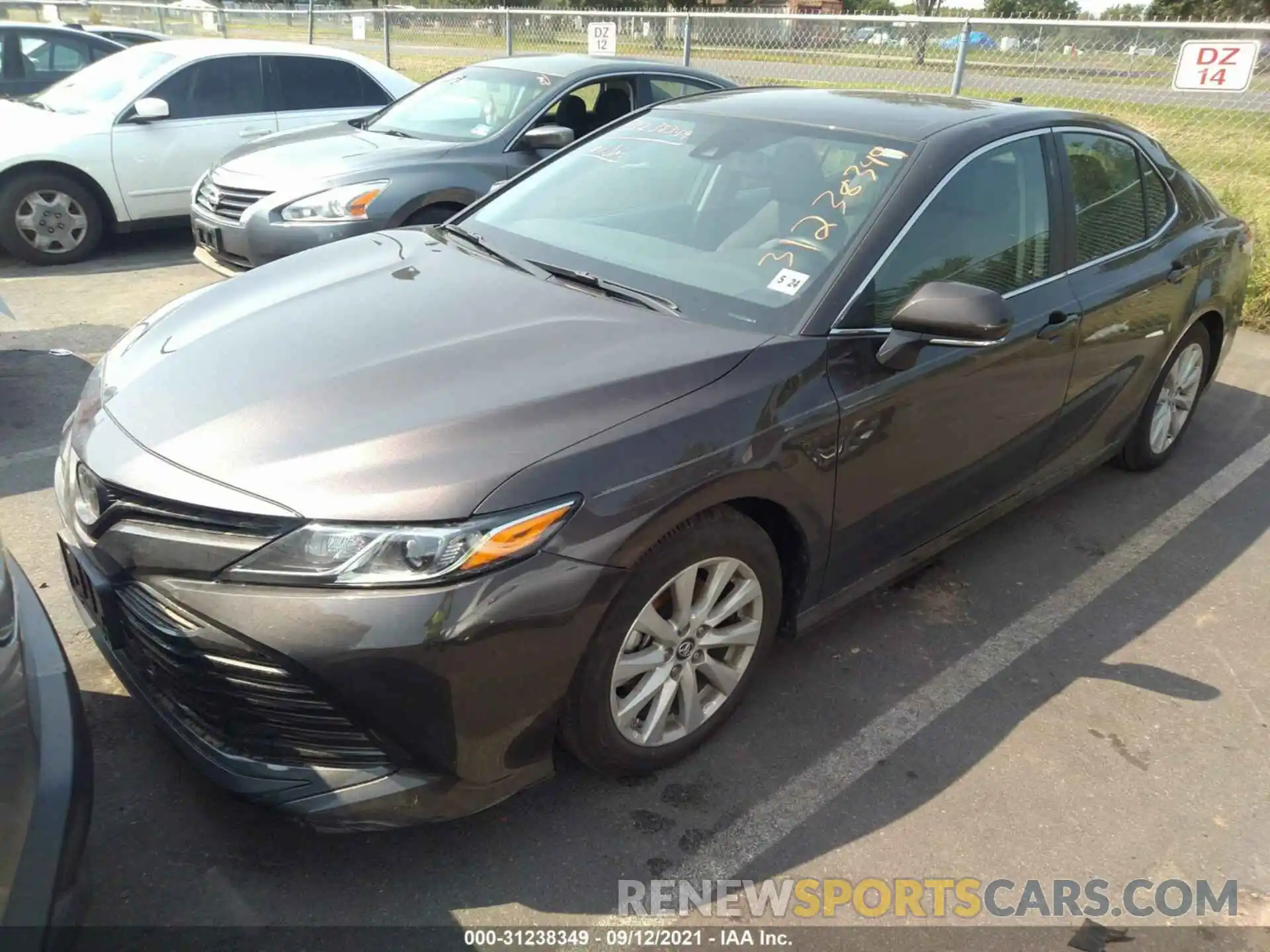 2 Photograph of a damaged car 4T1B11HKXKU238804 TOYOTA CAMRY 2019