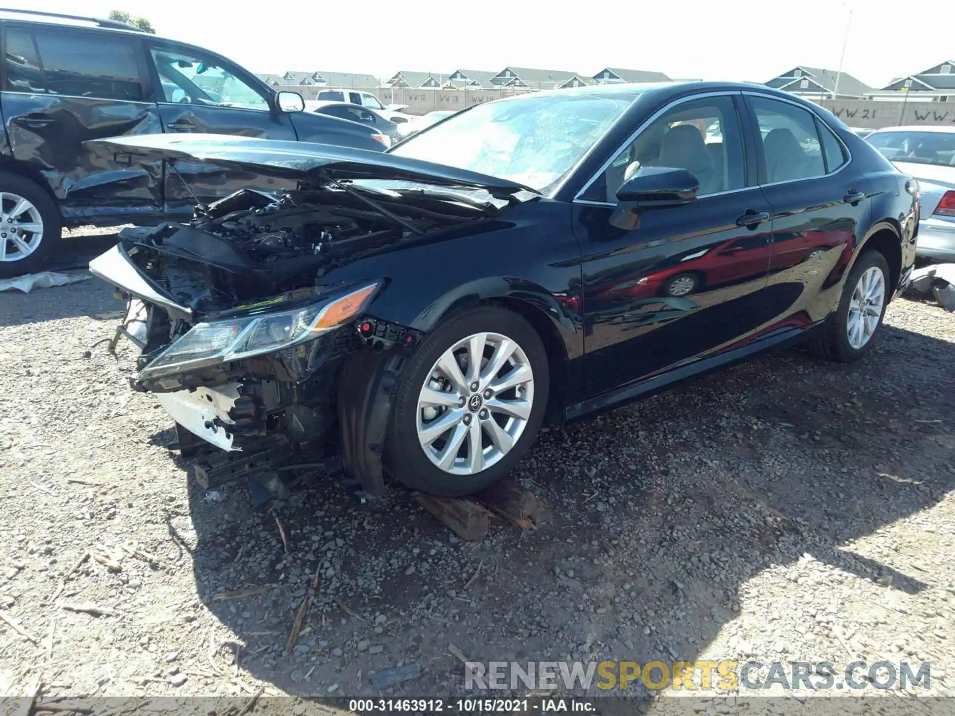 2 Photograph of a damaged car 4T1B11HKXKU240164 TOYOTA CAMRY 2019