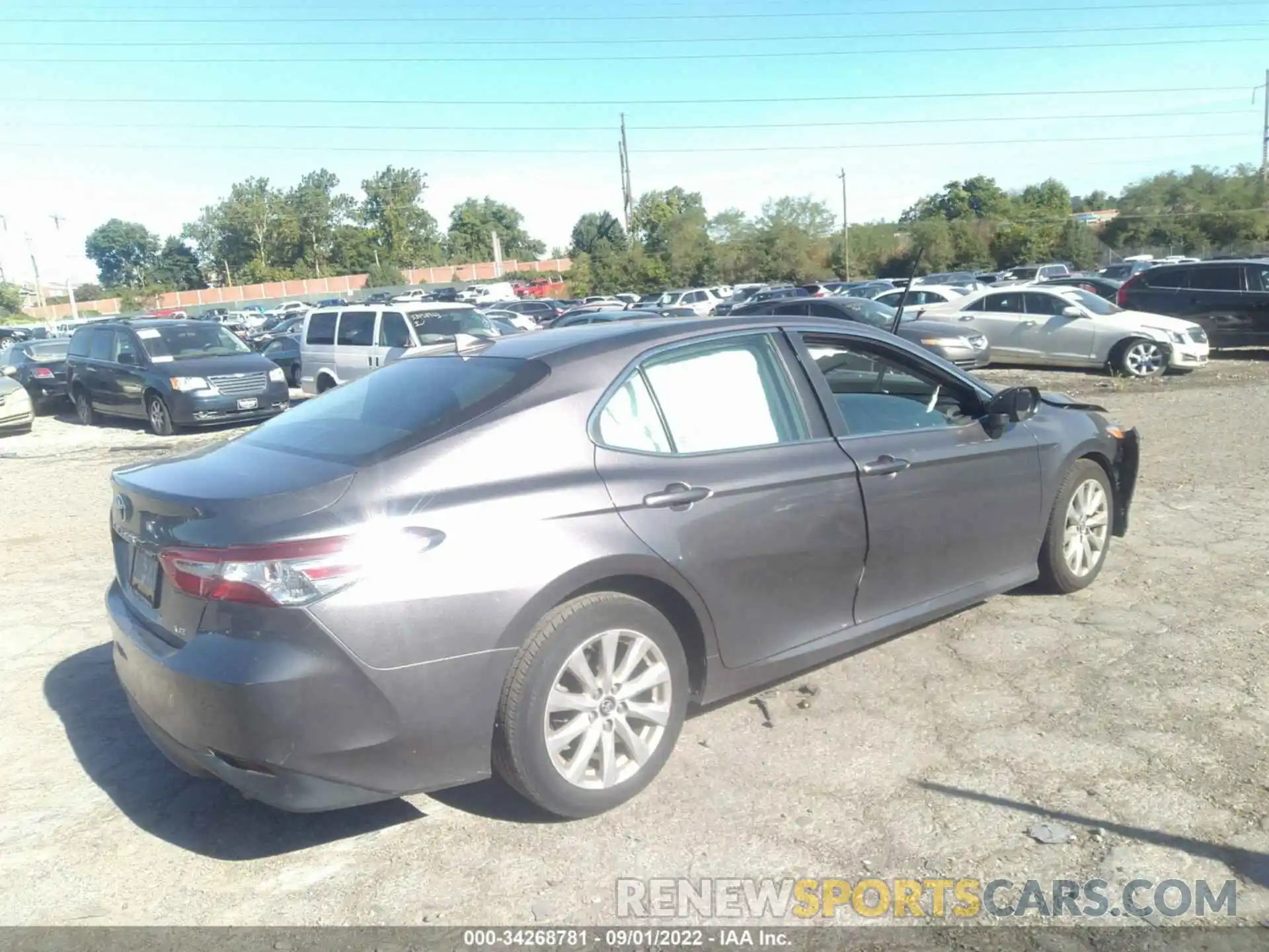 4 Photograph of a damaged car 4T1B11HKXKU242884 TOYOTA CAMRY 2019