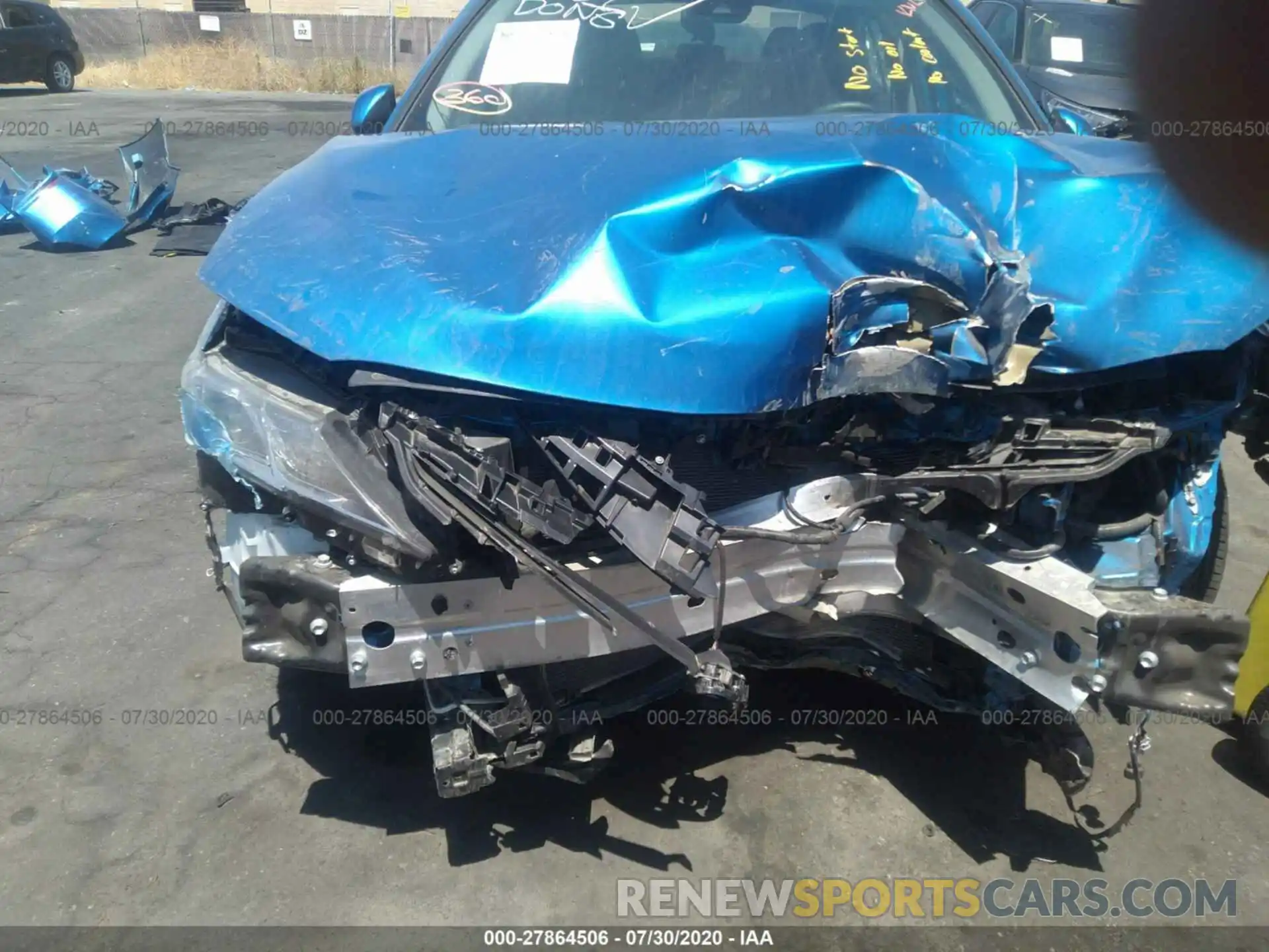 6 Photograph of a damaged car 4T1B11HKXKU244392 TOYOTA CAMRY 2019