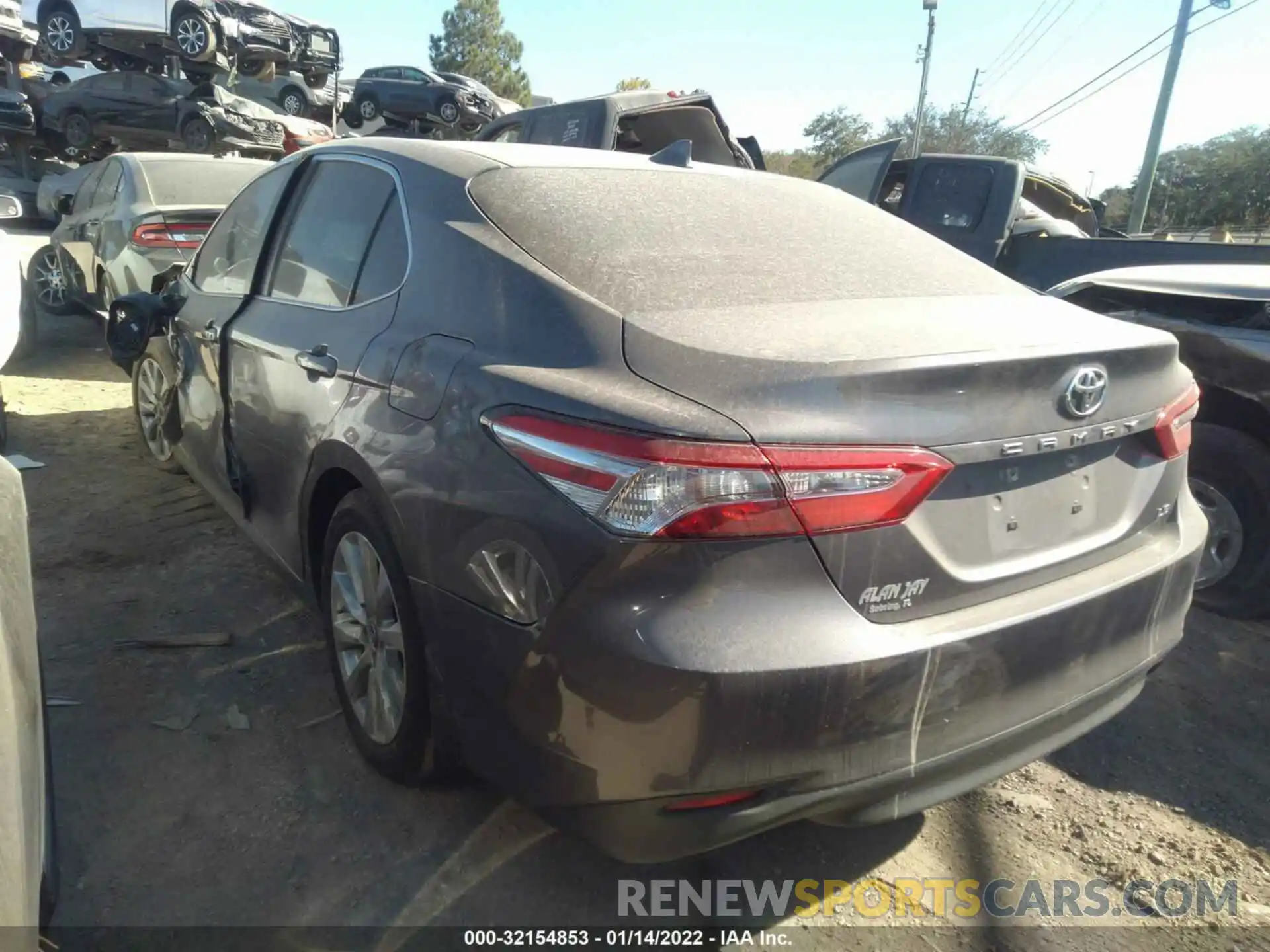 3 Photograph of a damaged car 4T1B11HKXKU244845 TOYOTA CAMRY 2019