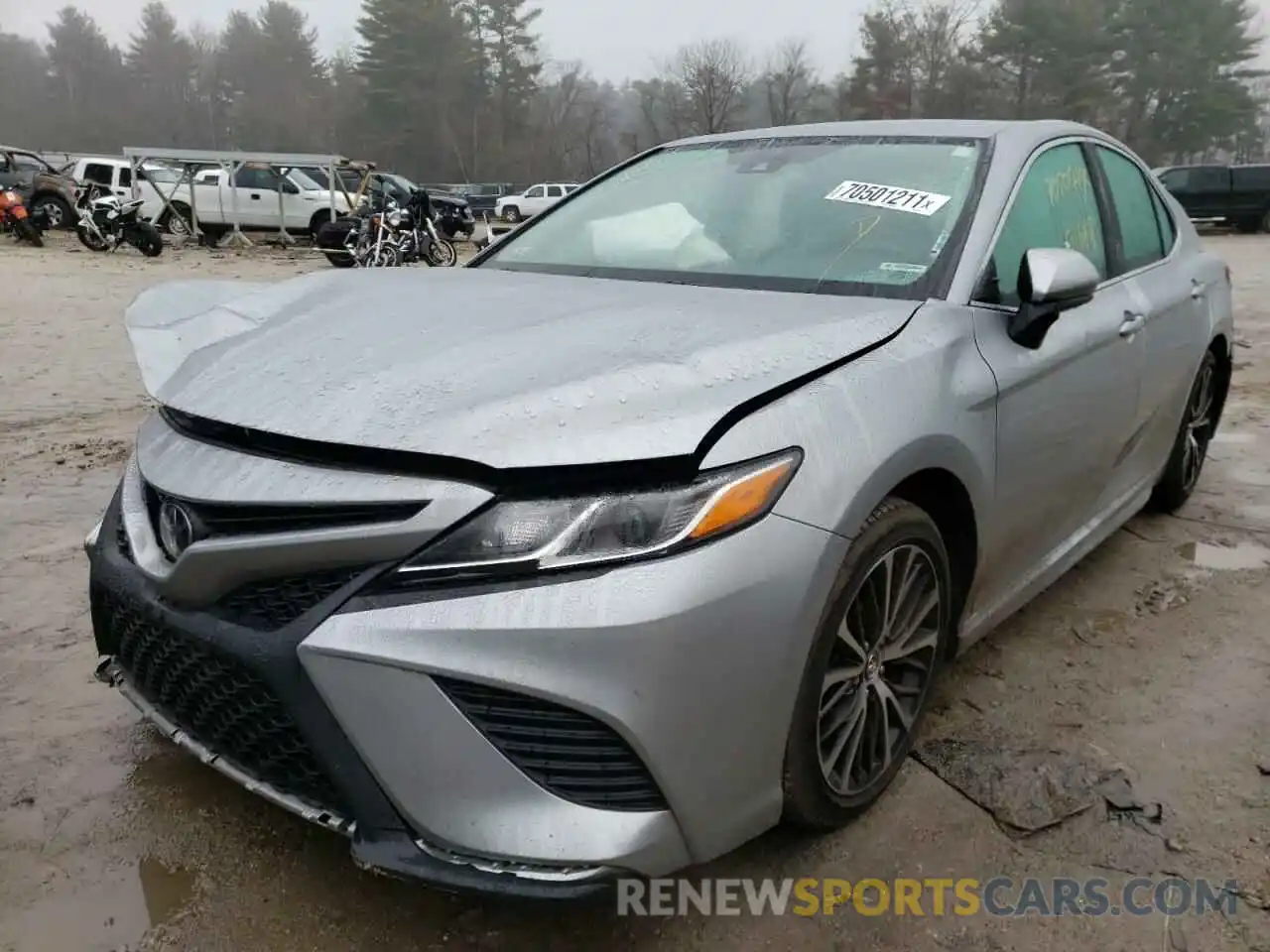 2 Photograph of a damaged car 4T1B11HKXKU244926 TOYOTA CAMRY 2019