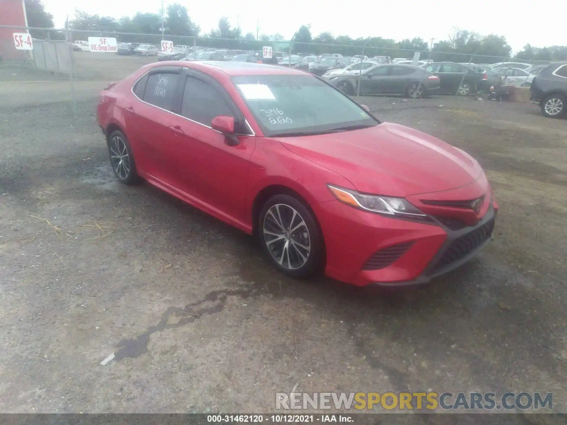 1 Photograph of a damaged car 4T1B11HKXKU245073 TOYOTA CAMRY 2019