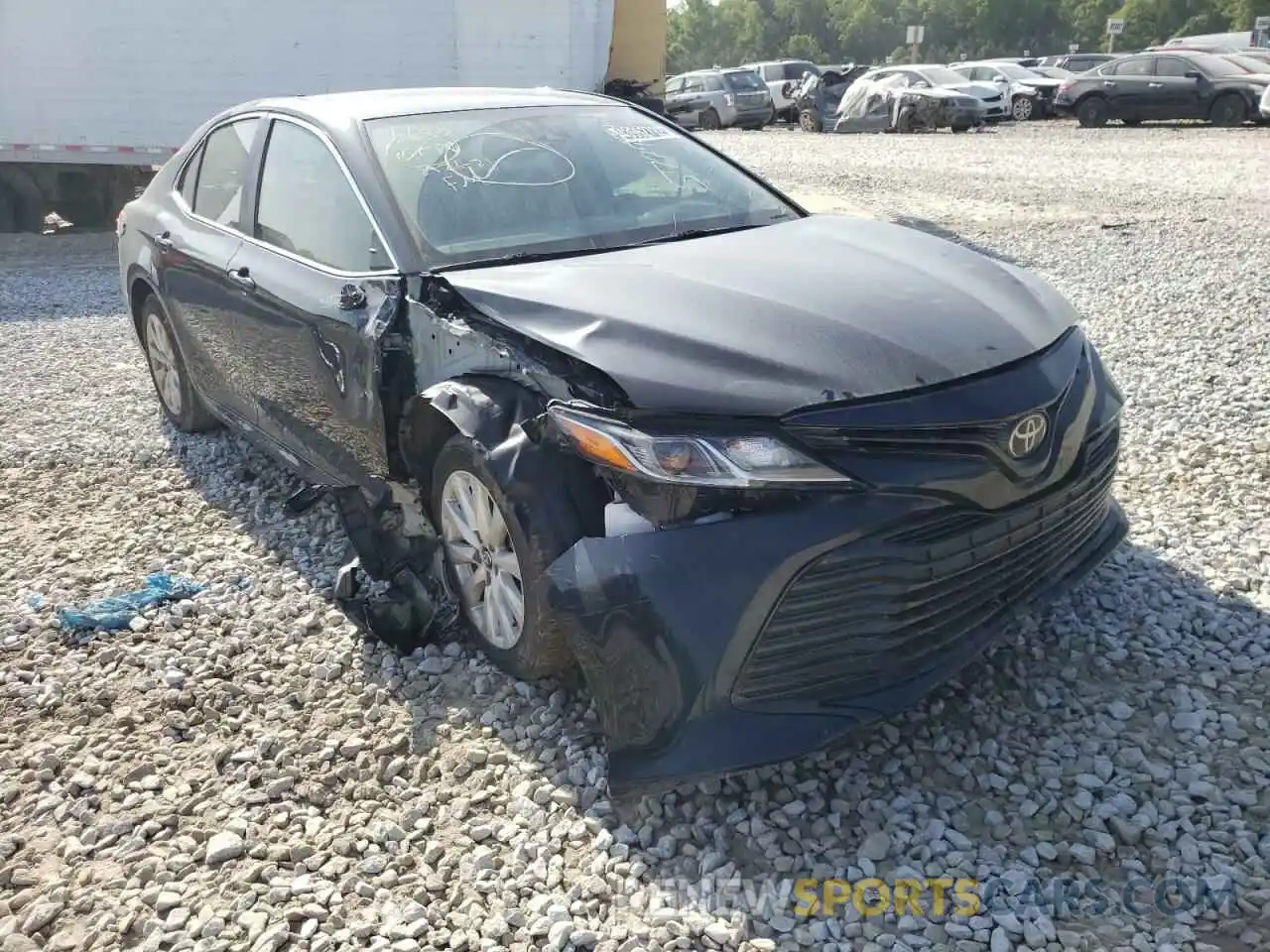 1 Photograph of a damaged car 4T1B11HKXKU246630 TOYOTA CAMRY 2019