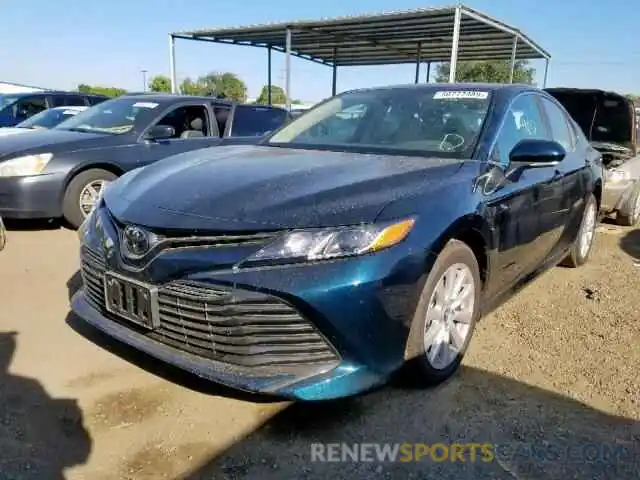 2 Photograph of a damaged car 4T1B11HKXKU246773 TOYOTA CAMRY 2019