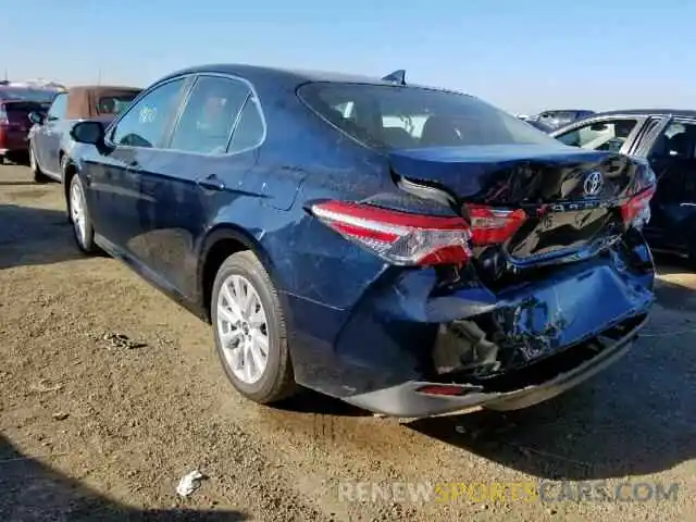 3 Photograph of a damaged car 4T1B11HKXKU246773 TOYOTA CAMRY 2019