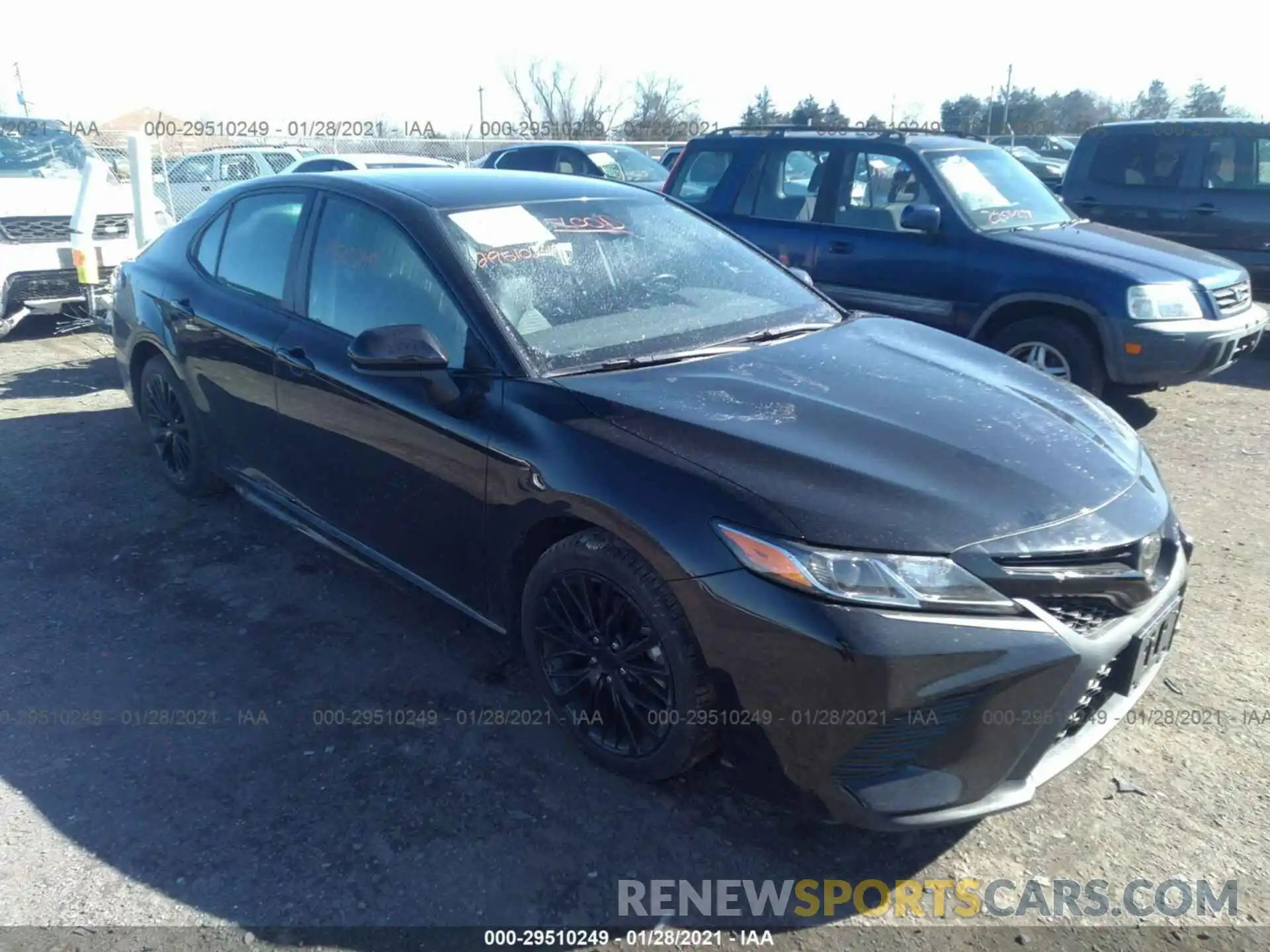 1 Photograph of a damaged car 4T1B11HKXKU248359 TOYOTA CAMRY 2019