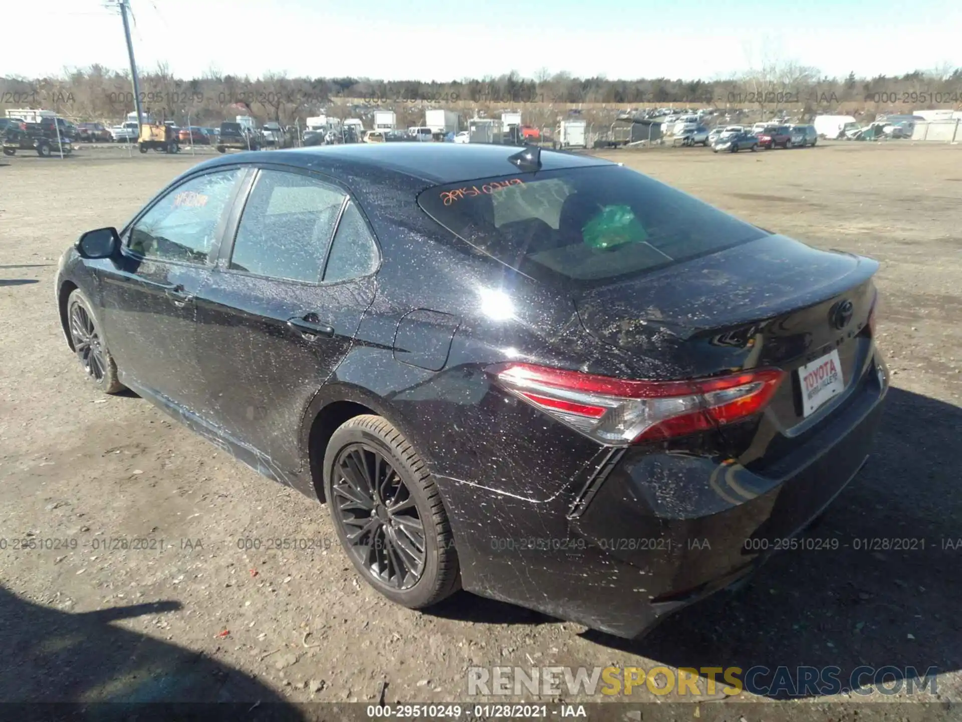 3 Photograph of a damaged car 4T1B11HKXKU248359 TOYOTA CAMRY 2019