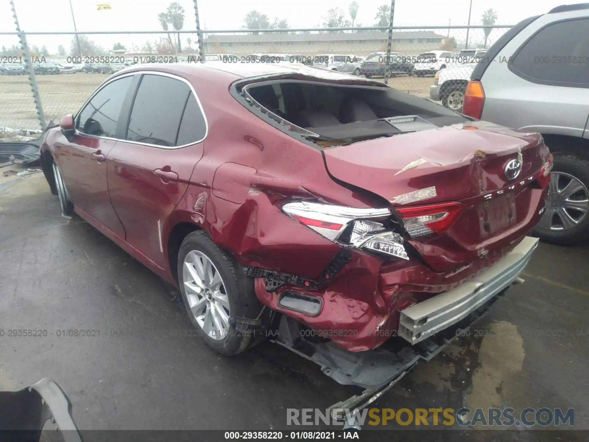 3 Photograph of a damaged car 4T1B11HKXKU248541 TOYOTA CAMRY 2019