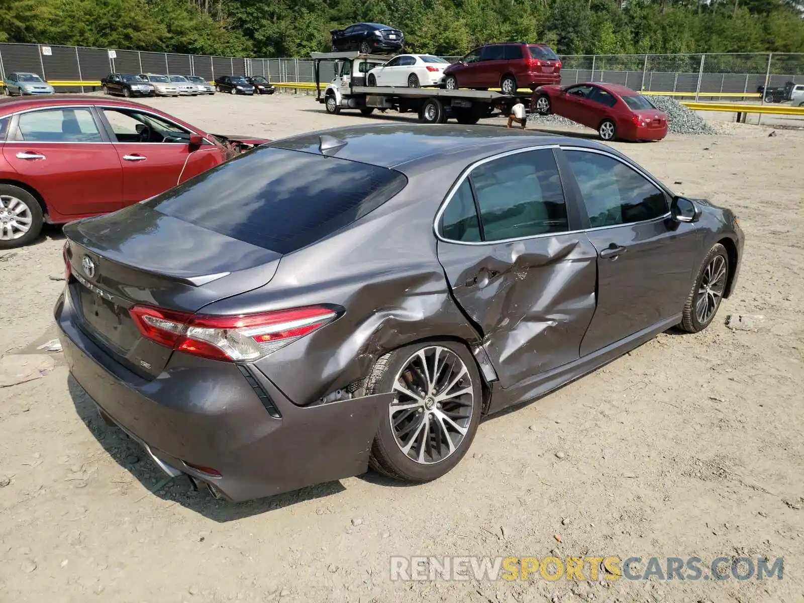 4 Photograph of a damaged car 4T1B11HKXKU249754 TOYOTA CAMRY 2019