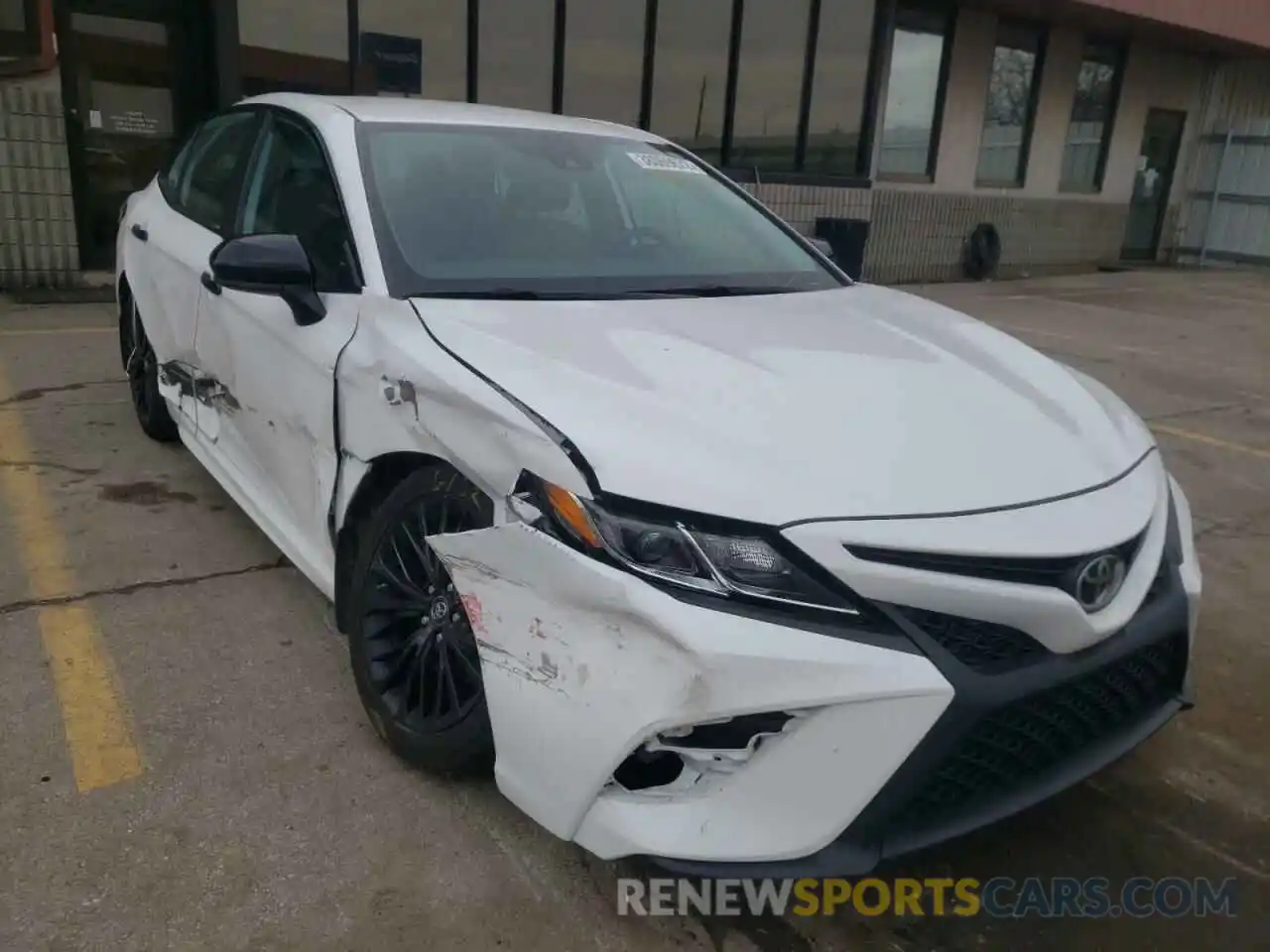 1 Photograph of a damaged car 4T1B11HKXKU249950 TOYOTA CAMRY 2019