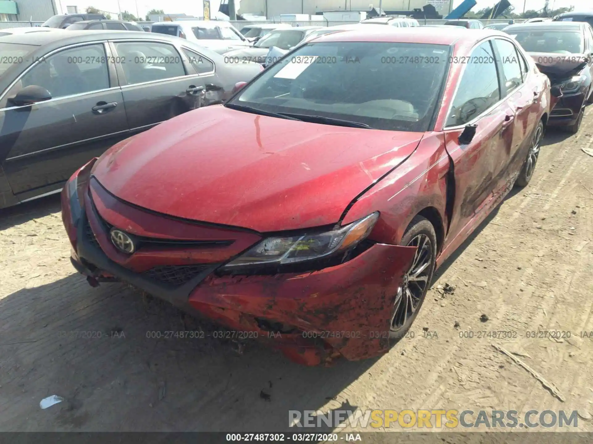 6 Photograph of a damaged car 4T1B11HKXKU252752 TOYOTA CAMRY 2019