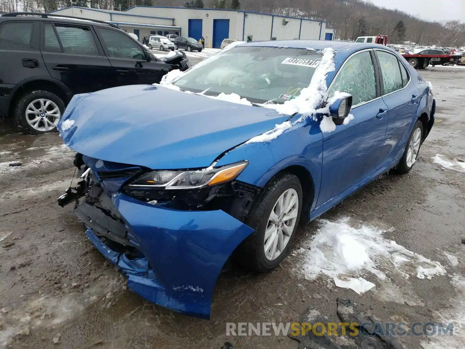 2 Photograph of a damaged car 4T1B11HKXKU255831 TOYOTA CAMRY 2019