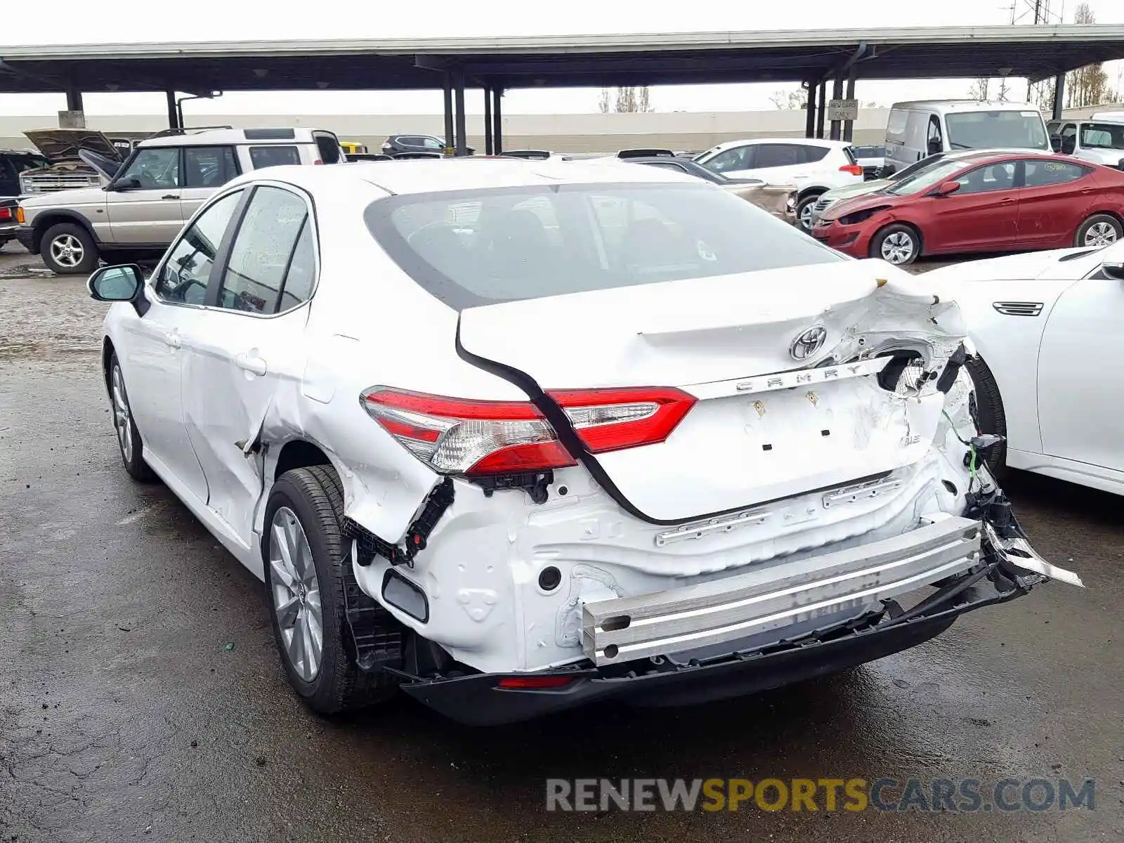 3 Photograph of a damaged car 4T1B11HKXKU255845 TOYOTA CAMRY 2019