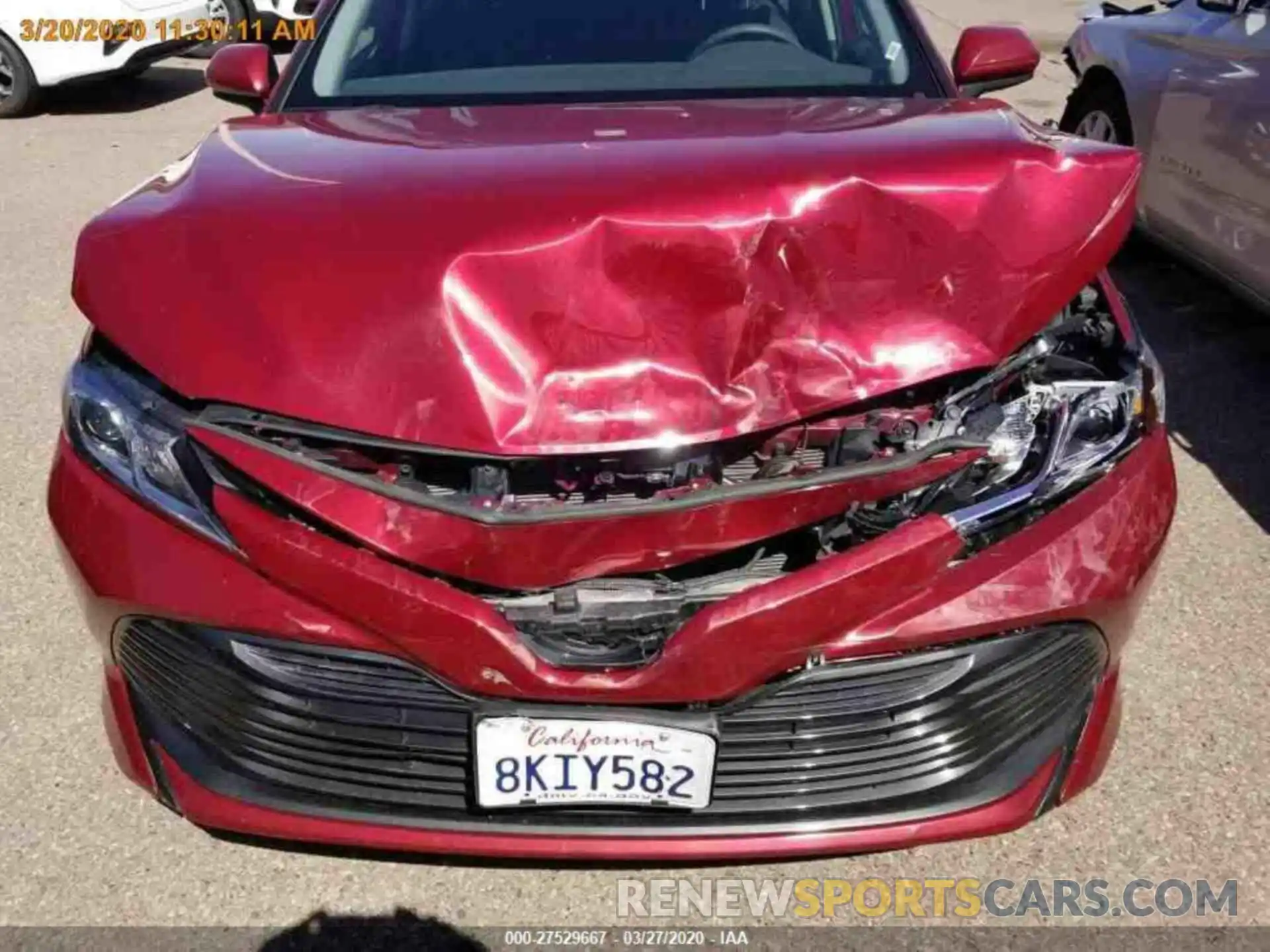 15 Photograph of a damaged car 4T1B11HKXKU257627 TOYOTA CAMRY 2019