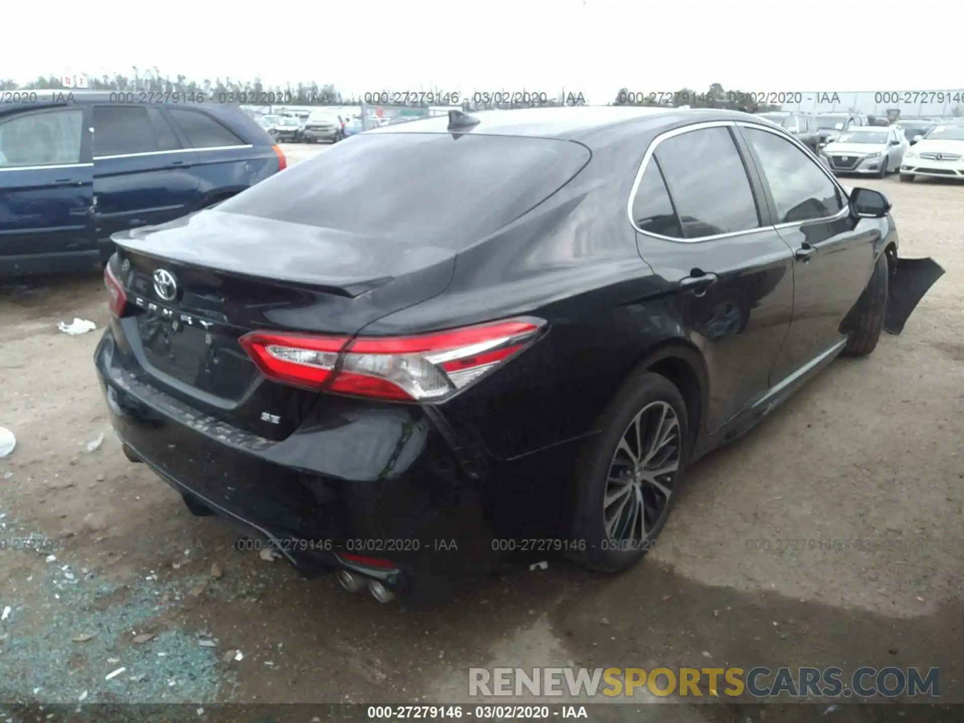 4 Фотография поврежденного автомобиля 4T1B11HKXKU257983 TOYOTA CAMRY 2019