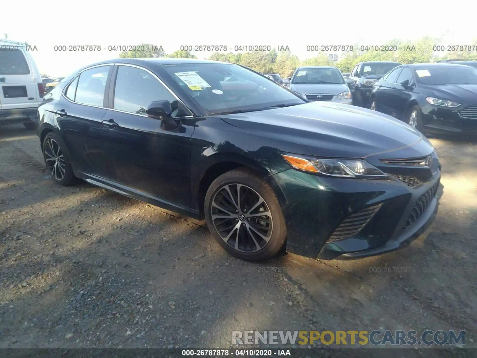 1 Photograph of a damaged car 4T1B11HKXKU258731 TOYOTA CAMRY 2019