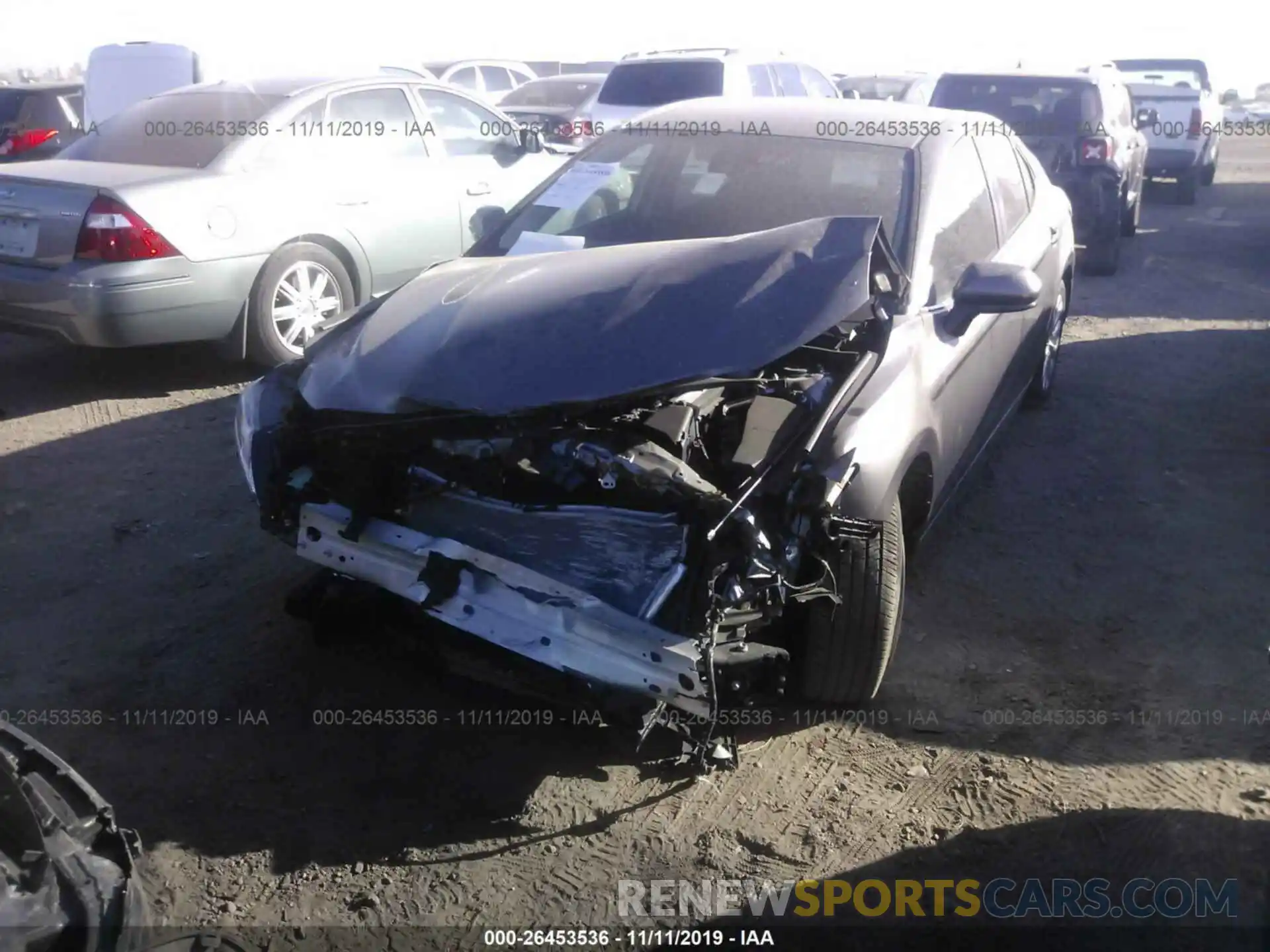 6 Photograph of a damaged car 4T1B11HKXKU258812 TOYOTA CAMRY 2019