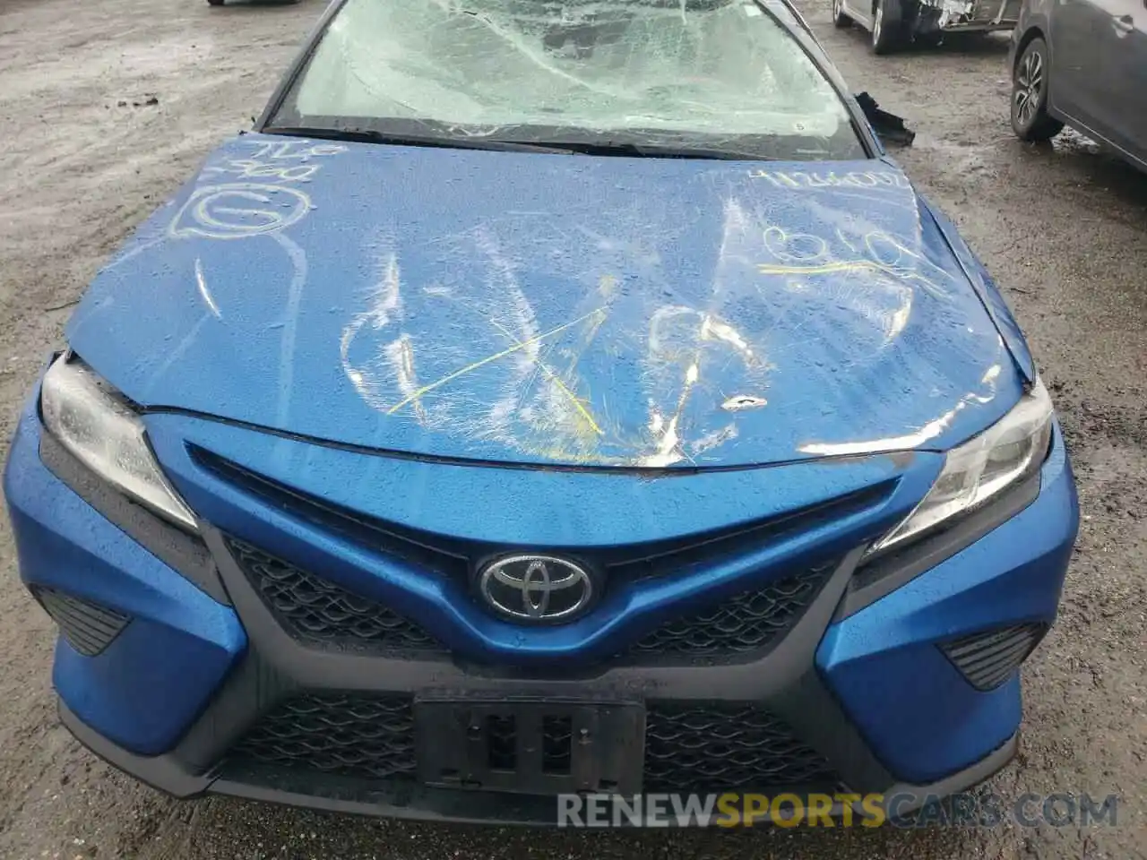 7 Photograph of a damaged car 4T1B11HKXKU260849 TOYOTA CAMRY 2019