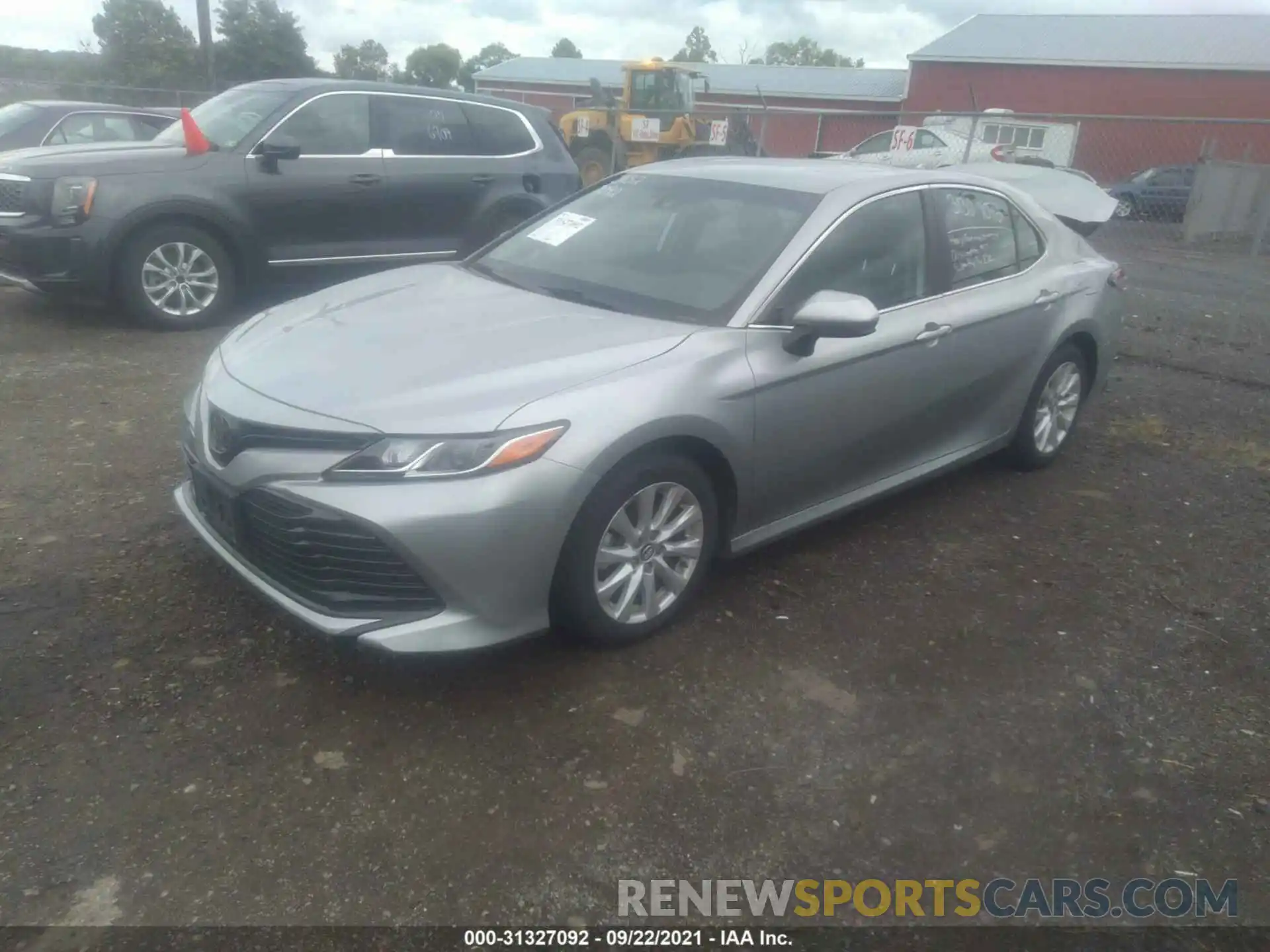 2 Photograph of a damaged car 4T1B11HKXKU261872 TOYOTA CAMRY 2019