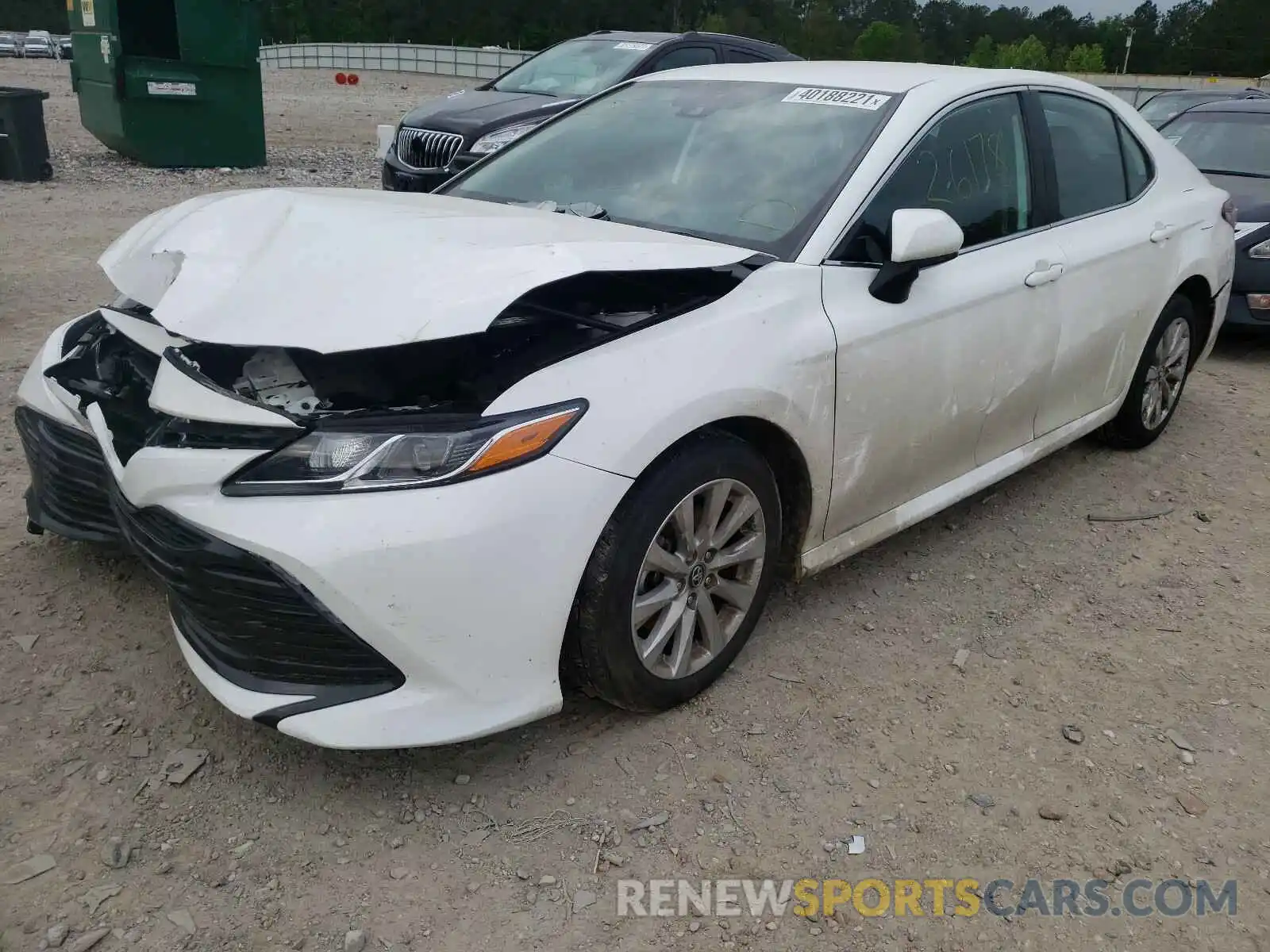 2 Photograph of a damaged car 4T1B11HKXKU262360 TOYOTA CAMRY 2019