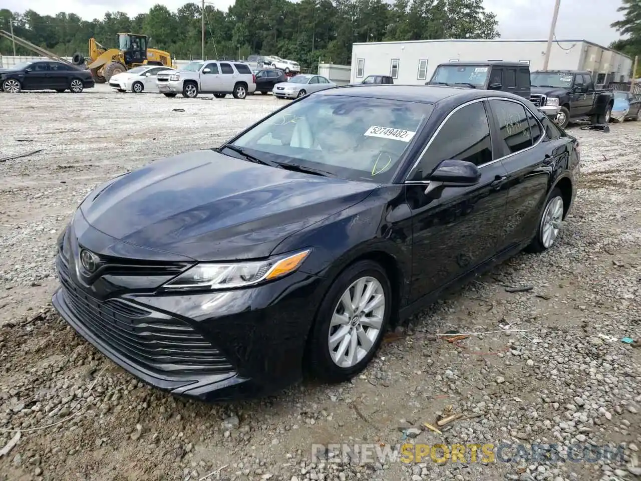 2 Photograph of a damaged car 4T1B11HKXKU262925 TOYOTA CAMRY 2019