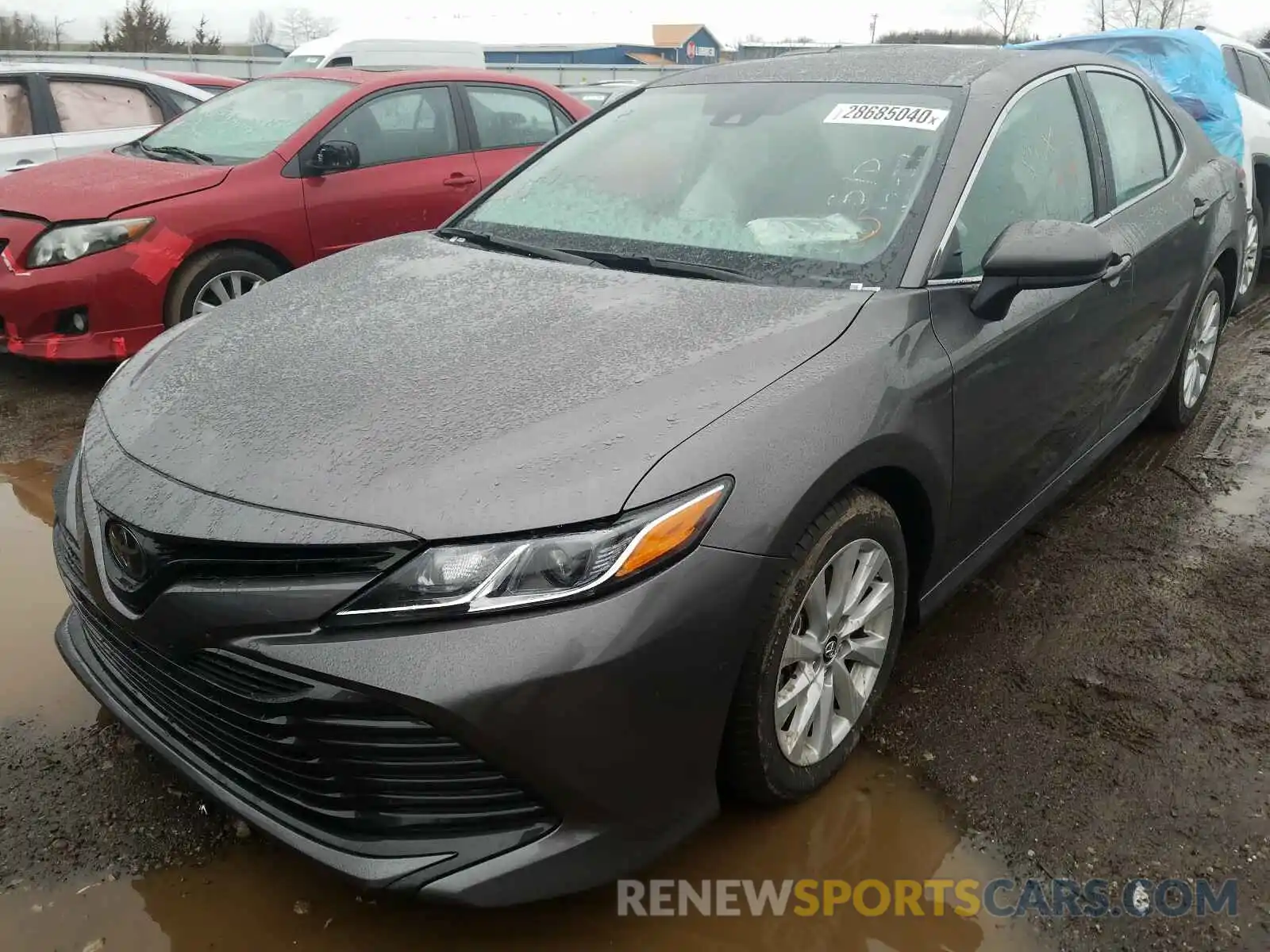 2 Фотография поврежденного автомобиля 4T1B11HKXKU264495 TOYOTA CAMRY 2019