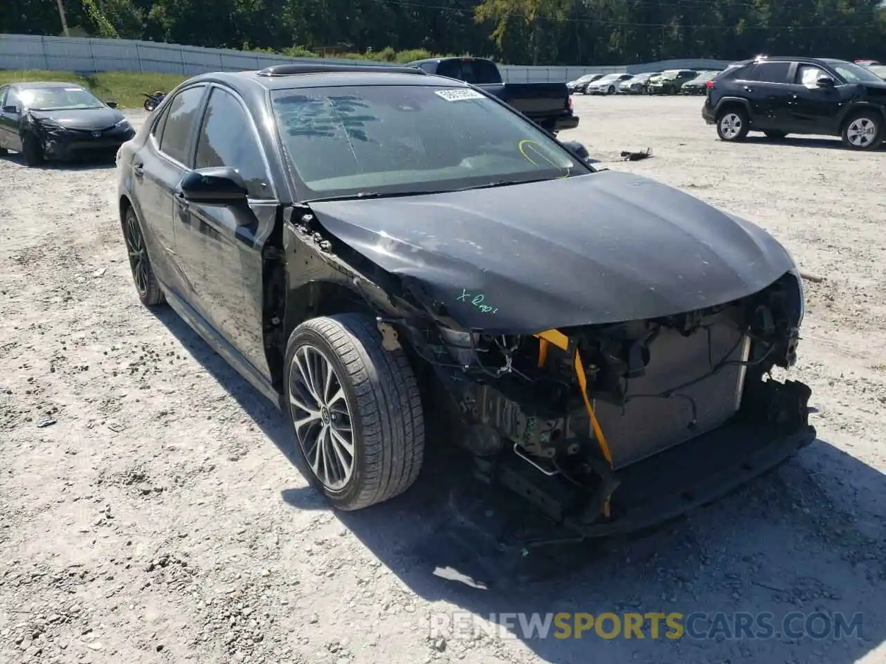 1 Photograph of a damaged car 4T1B11HKXKU264982 TOYOTA CAMRY 2019